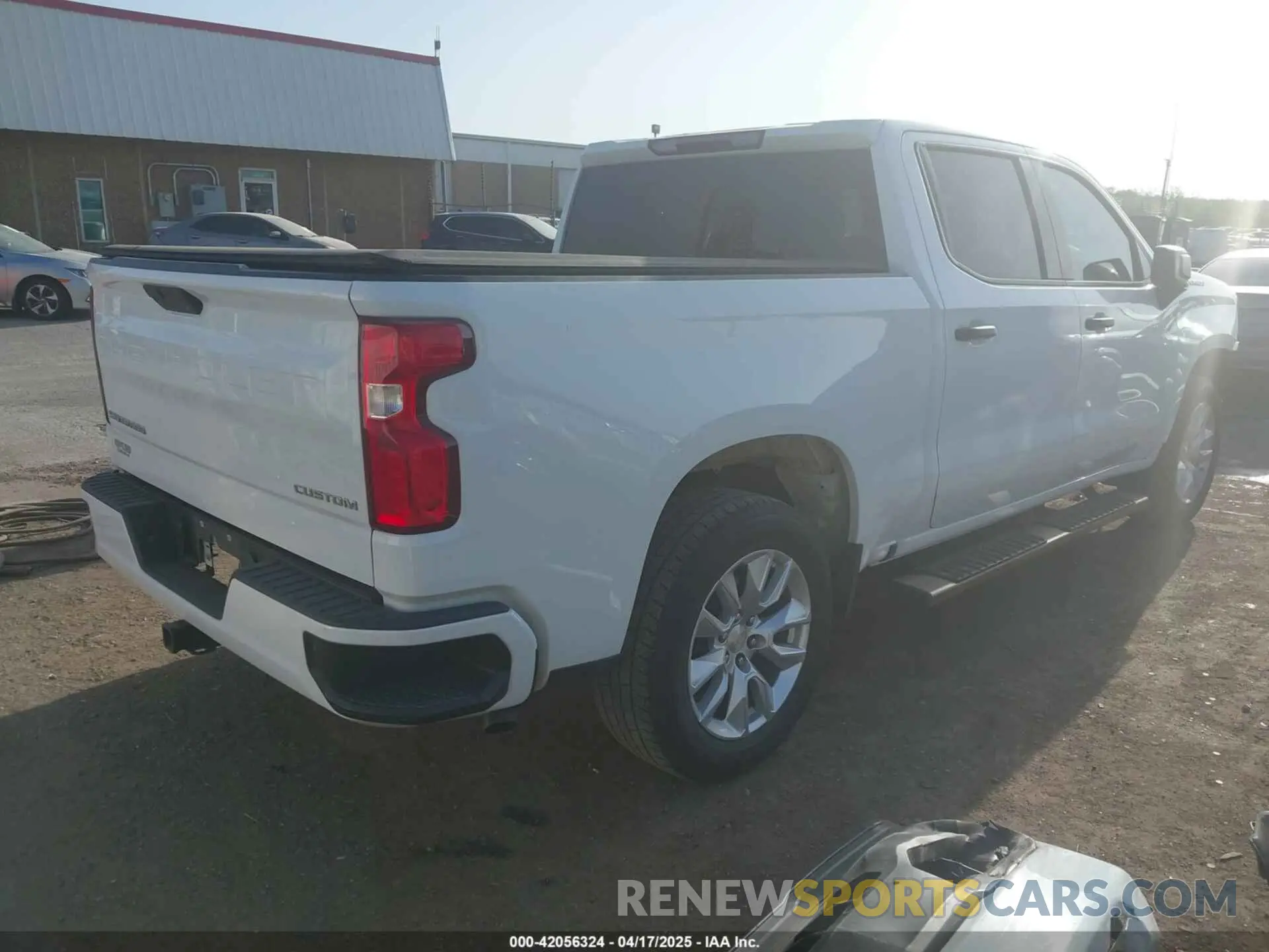 4 fotografías del automóvil dañado 1GCPWBEK4MZ338313 CHEVROLET SILVERADO 1500 2021