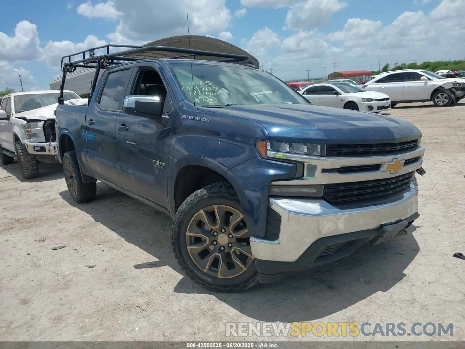 1 fotografías del automóvil dañado 1GCPWCED0MZ226440 CHEVROLET SILVERADO 1500 2021