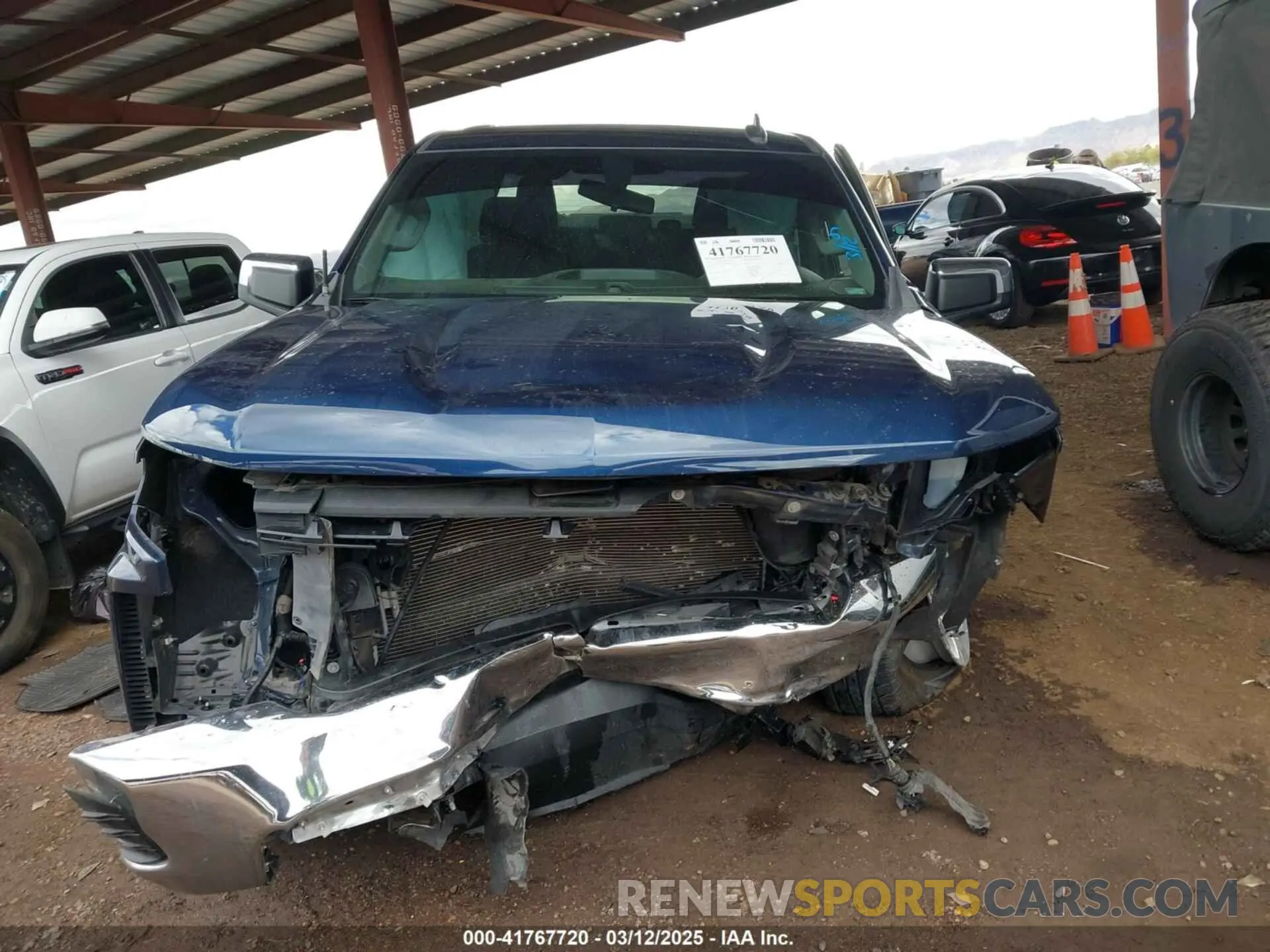 6 fotografías del automóvil dañado 1GCPWCED3MZ205727 CHEVROLET SILVERADO 1500 2021