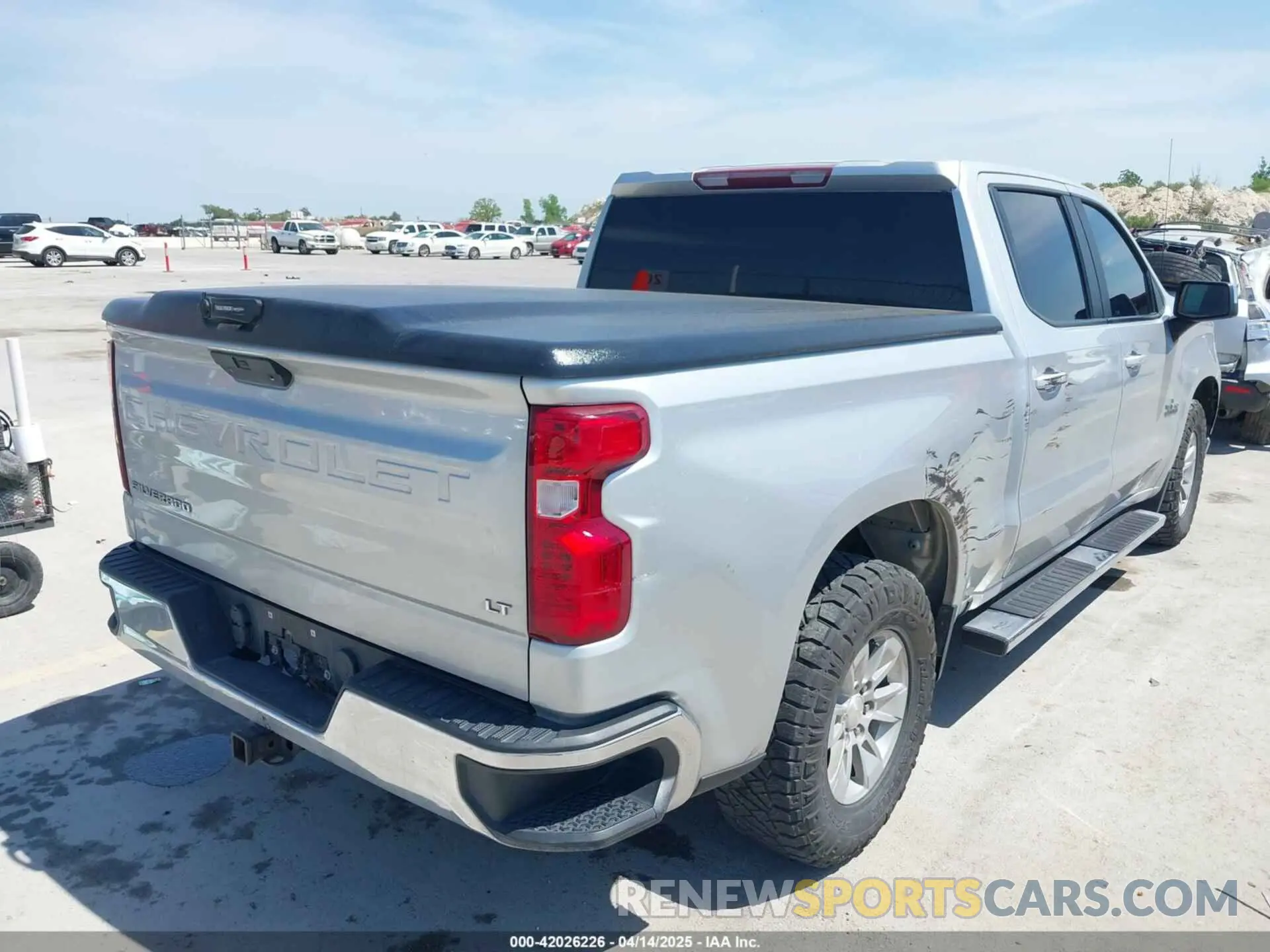 4 fotografías del automóvil dañado 1GCPWCED7MC181562 CHEVROLET SILVERADO 1500 2021