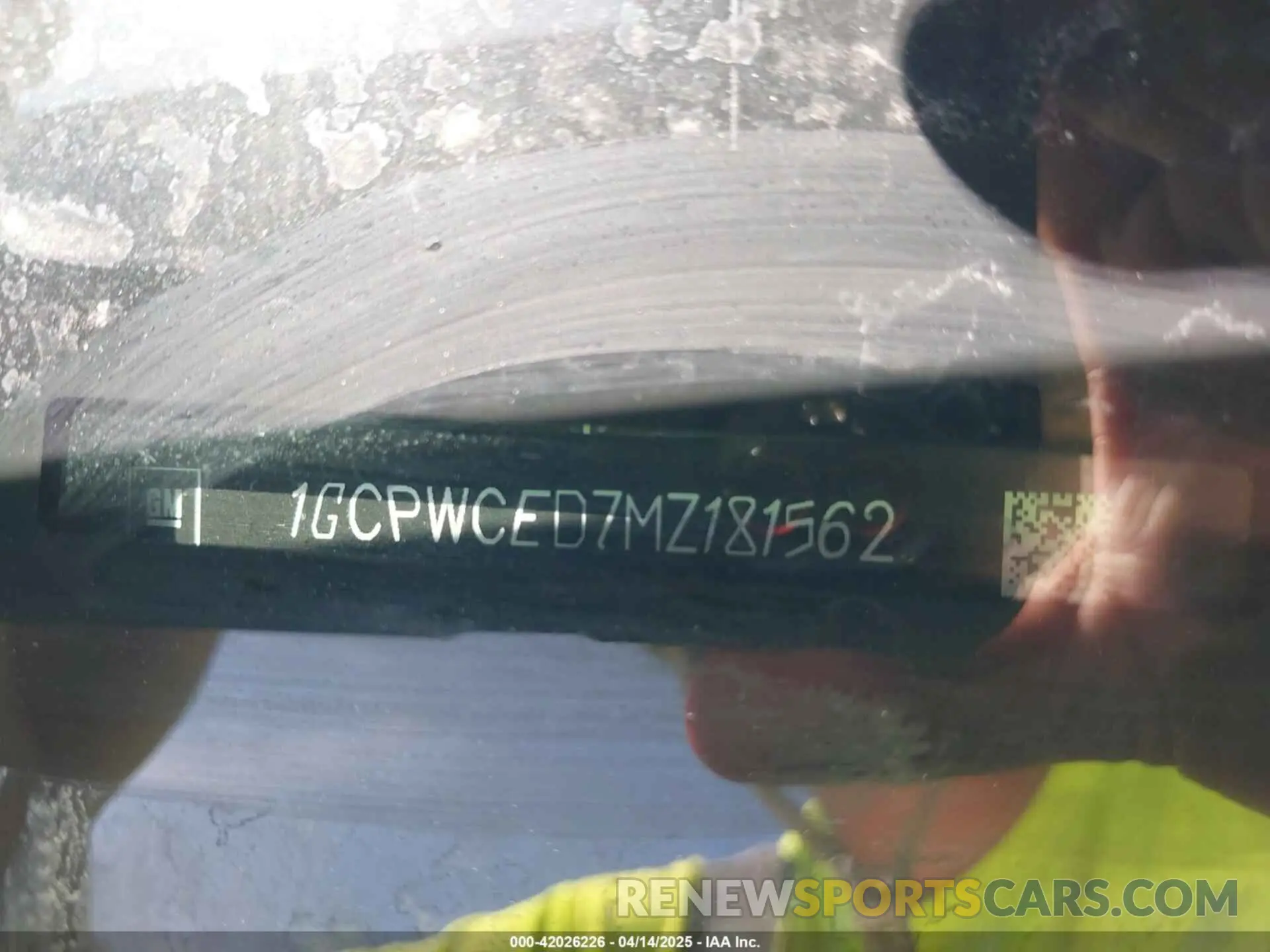 9 fotografías del automóvil dañado 1GCPWCED7MC181562 CHEVROLET SILVERADO 1500 2021