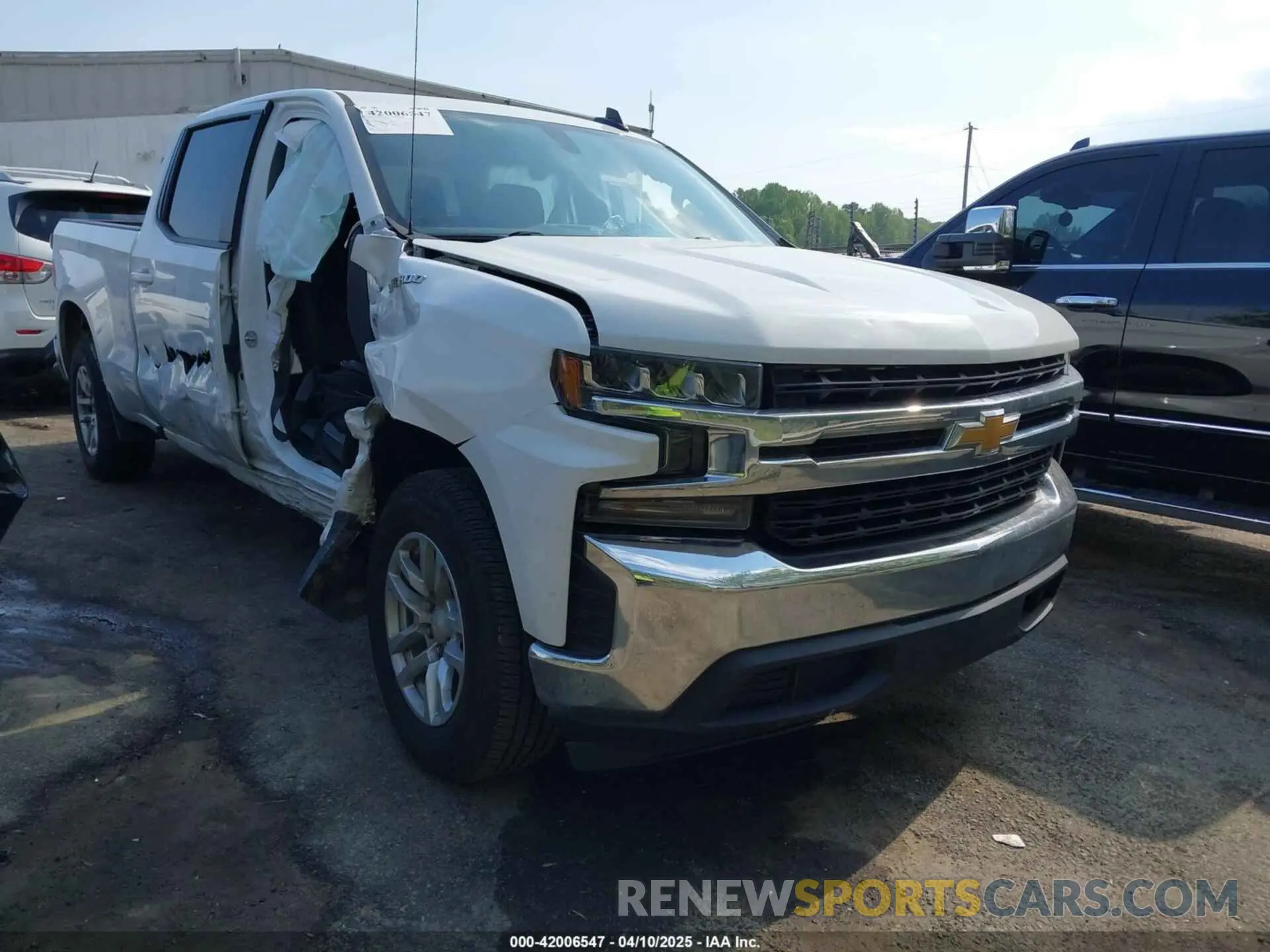 1 fotografías del automóvil dañado 1GCPWCED7MZ423816 CHEVROLET SILVERADO 1500 2021