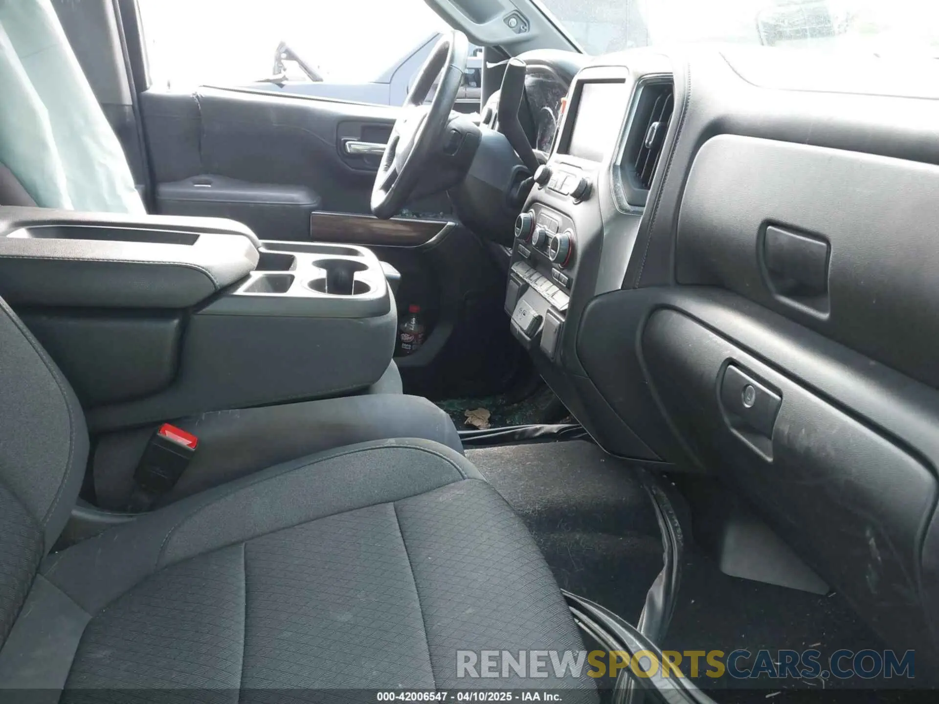 5 fotografías del automóvil dañado 1GCPWCED7MZ423816 CHEVROLET SILVERADO 1500 2021