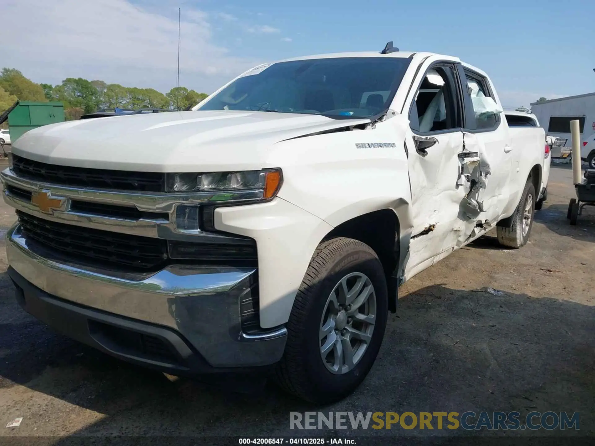 6 fotografías del automóvil dañado 1GCPWCED7MZ423816 CHEVROLET SILVERADO 1500 2021