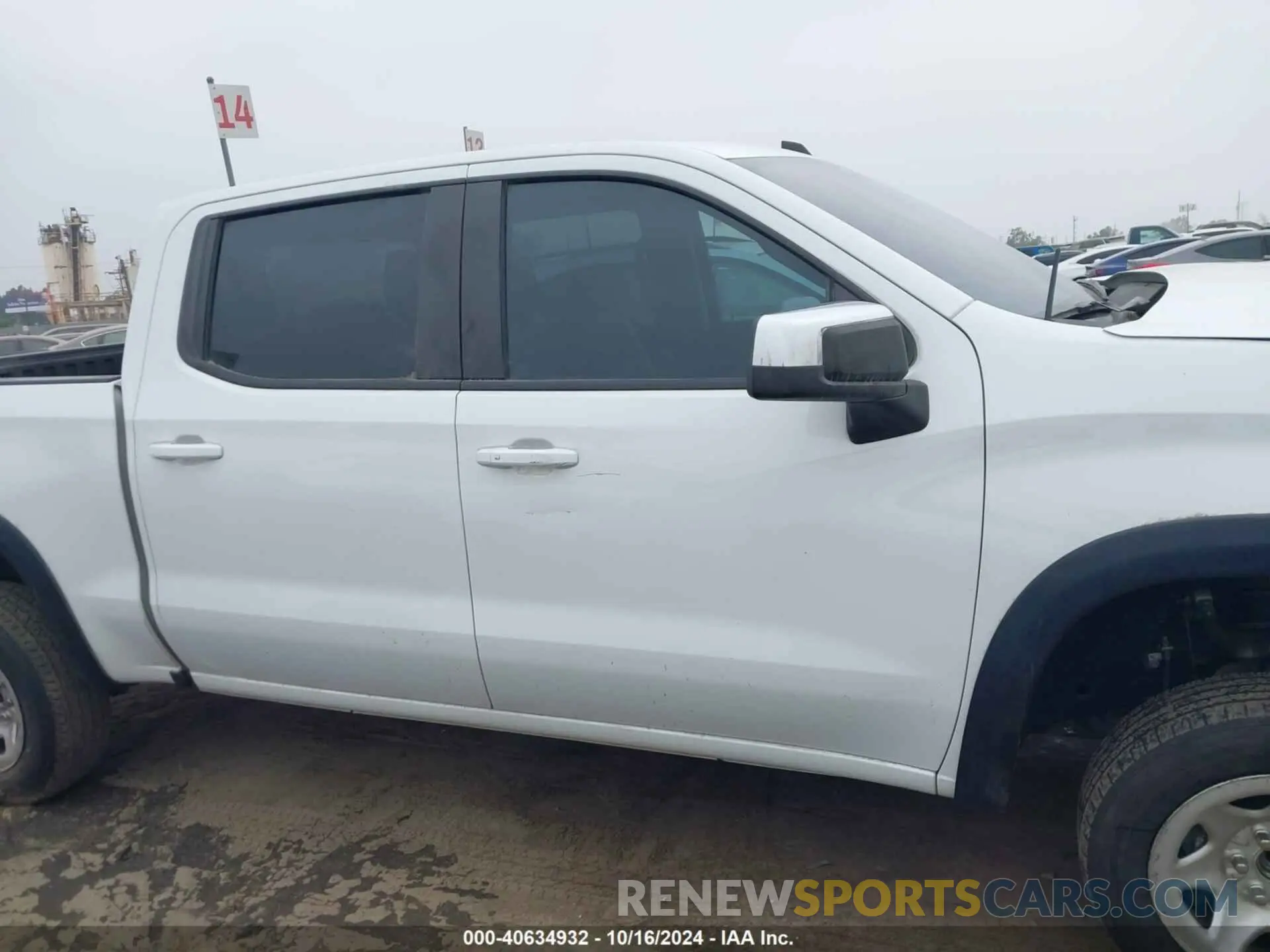 13 fotografías del automóvil dañado 1GCPWCET0MZ292316 CHEVROLET SILVERADO 1500 2021