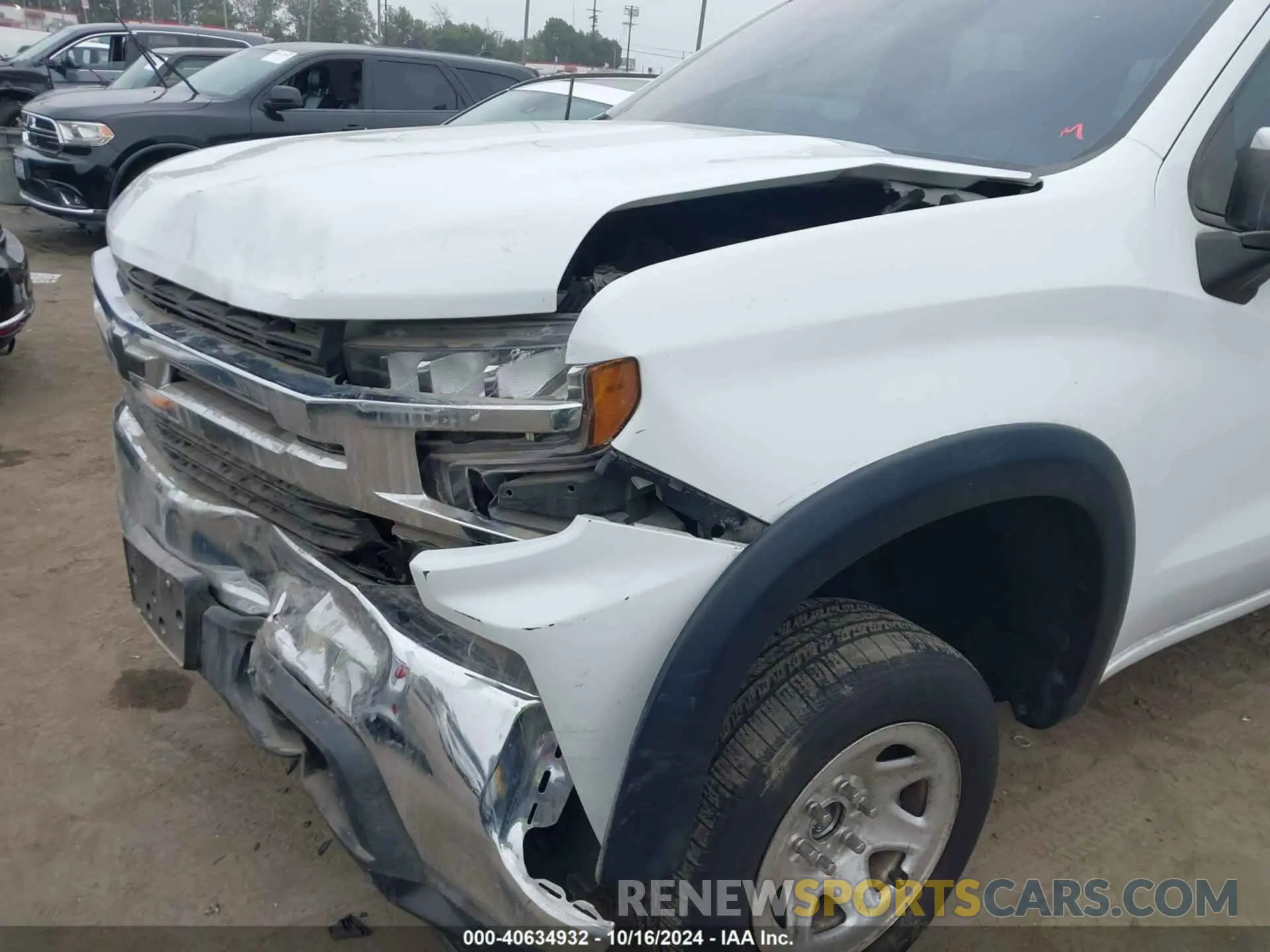 17 fotografías del automóvil dañado 1GCPWCET0MZ292316 CHEVROLET SILVERADO 1500 2021