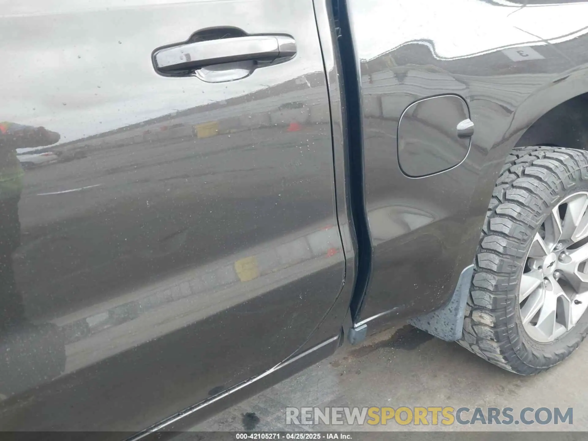 6 fotografías del automóvil dañado 1GCPWDED3MZ277842 CHEVROLET SILVERADO 1500 2021