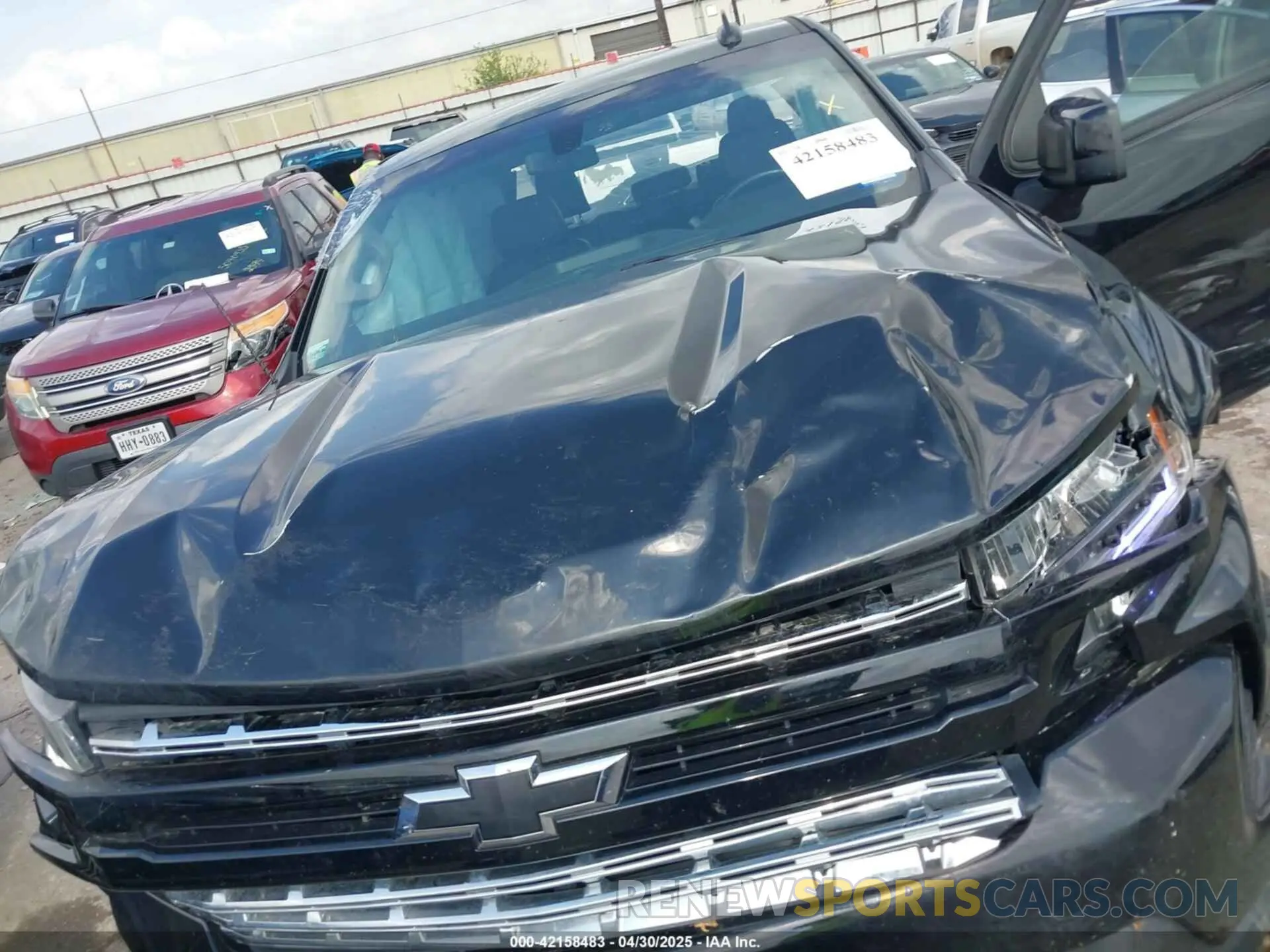 10 fotografías del automóvil dañado 1GCPWDEDXMZ392292 CHEVROLET SILVERADO 1500 2021