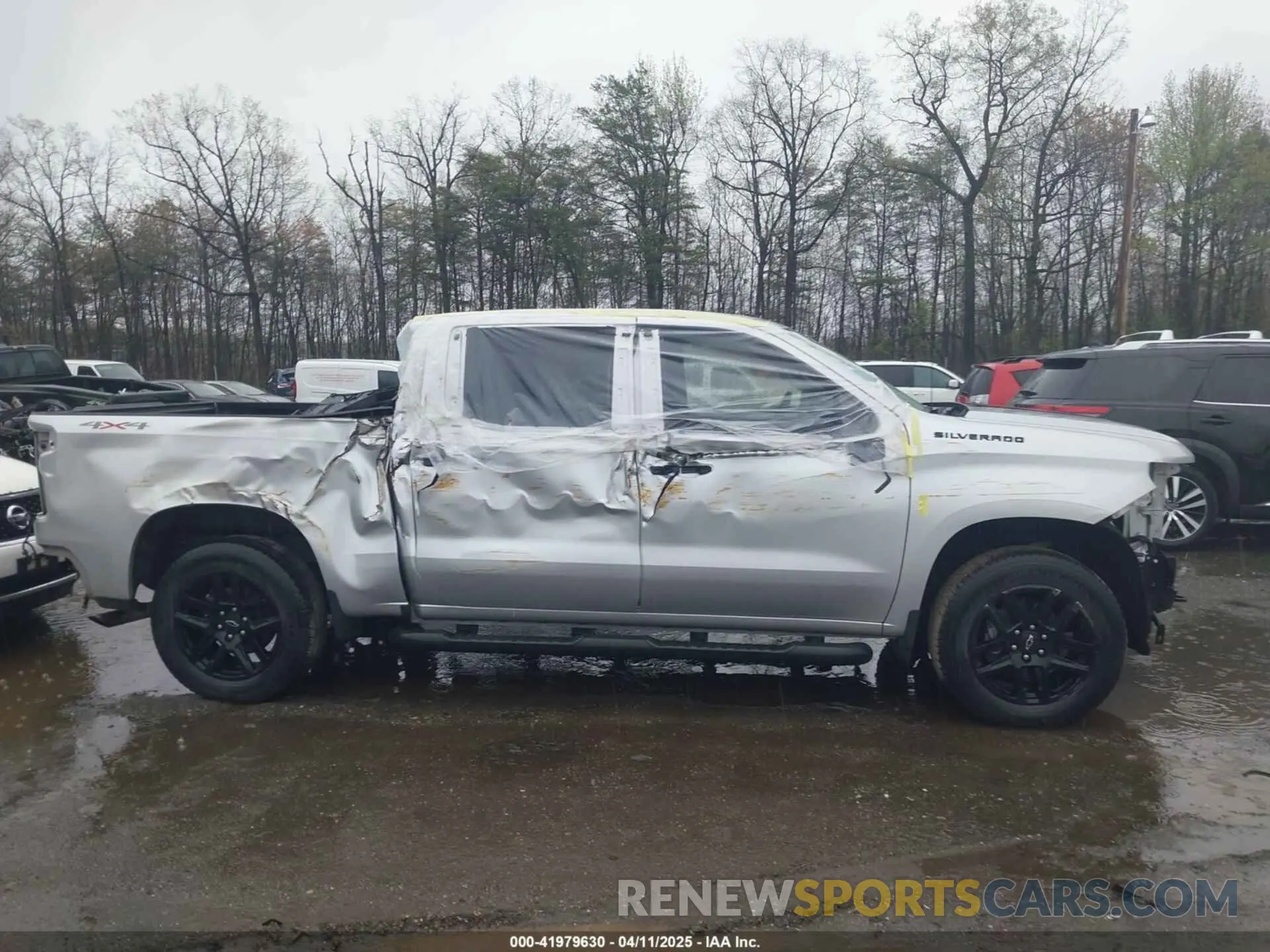 14 fotografías del automóvil dañado 1GCPYBEK0MZ291209 CHEVROLET SILVERADO 1500 2021