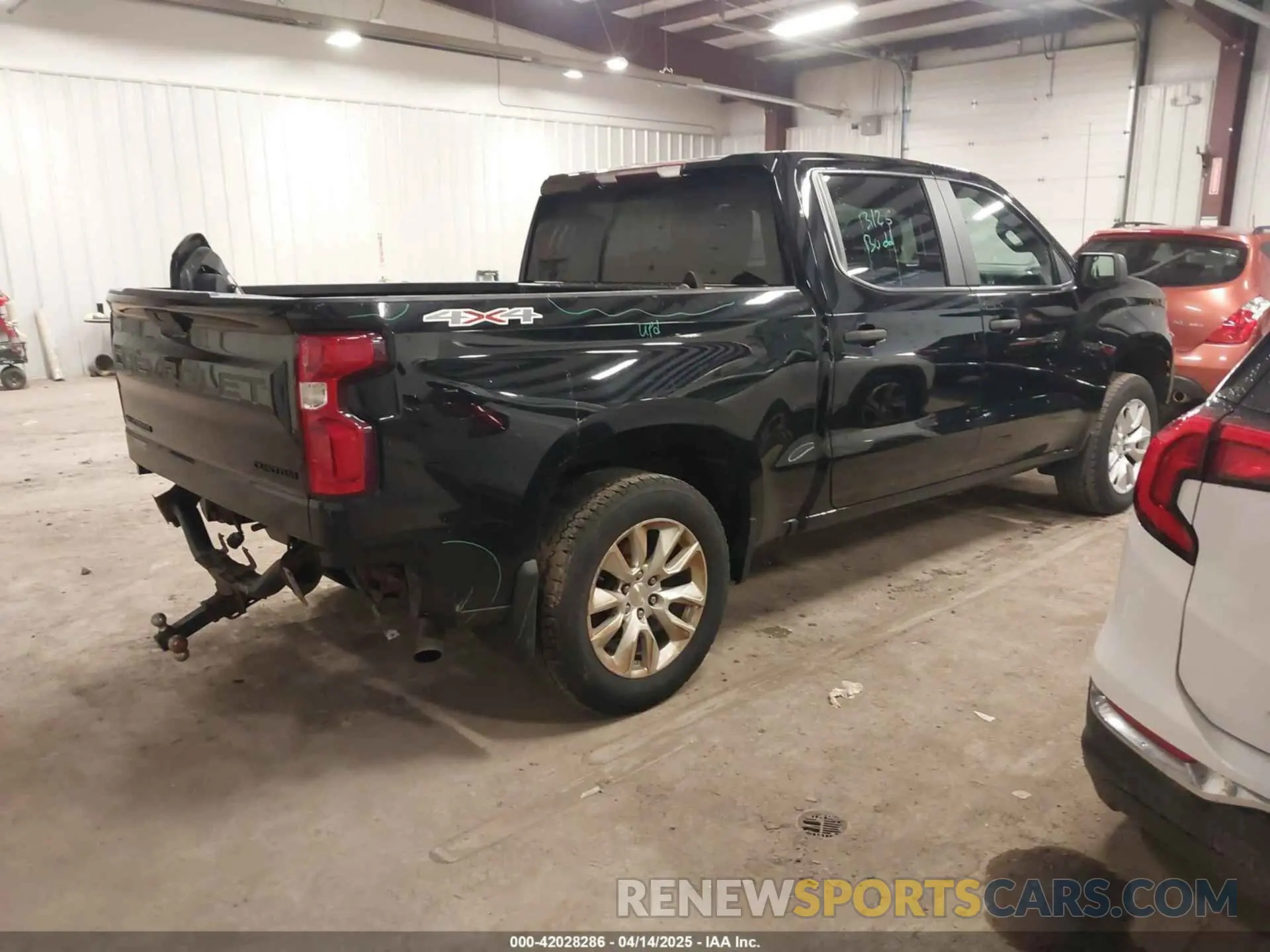 4 fotografías del automóvil dañado 1GCPYBEK1MZ192527 CHEVROLET SILVERADO 1500 2021