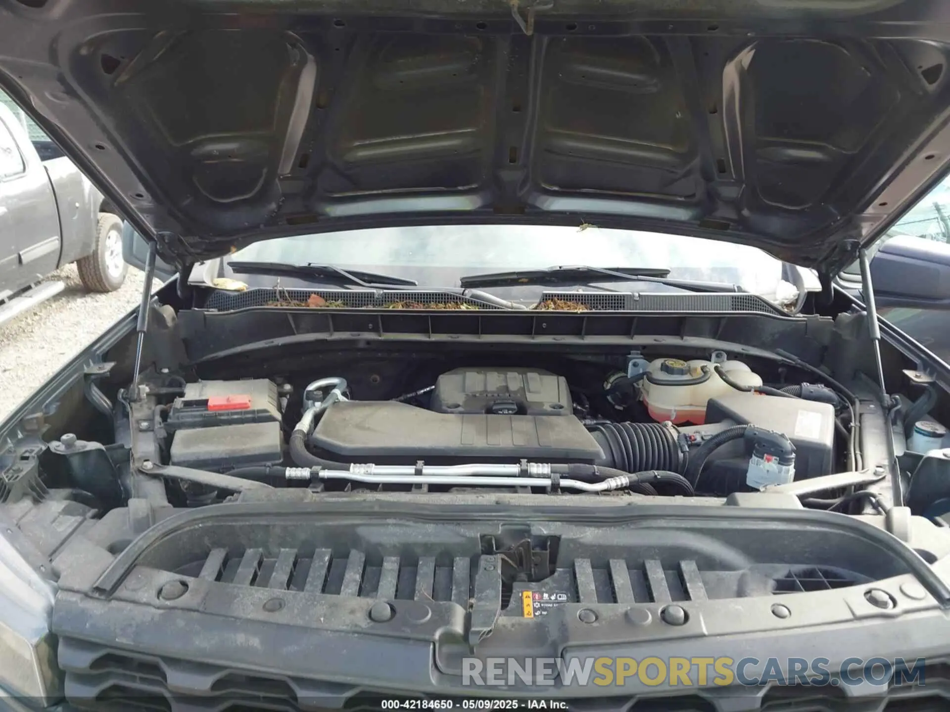 10 fotografías del automóvil dañado 1GCPYBEK1MZ450268 CHEVROLET SILVERADO 1500 2021