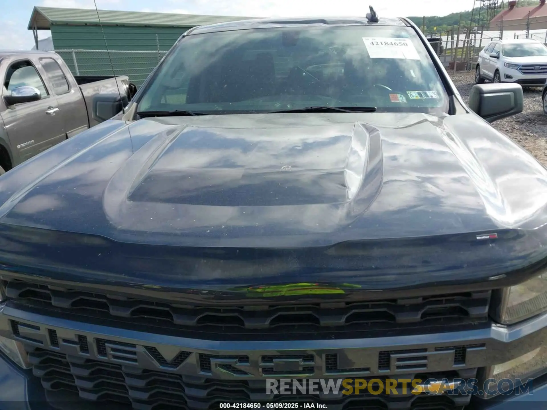 6 fotografías del automóvil dañado 1GCPYBEK1MZ450268 CHEVROLET SILVERADO 1500 2021