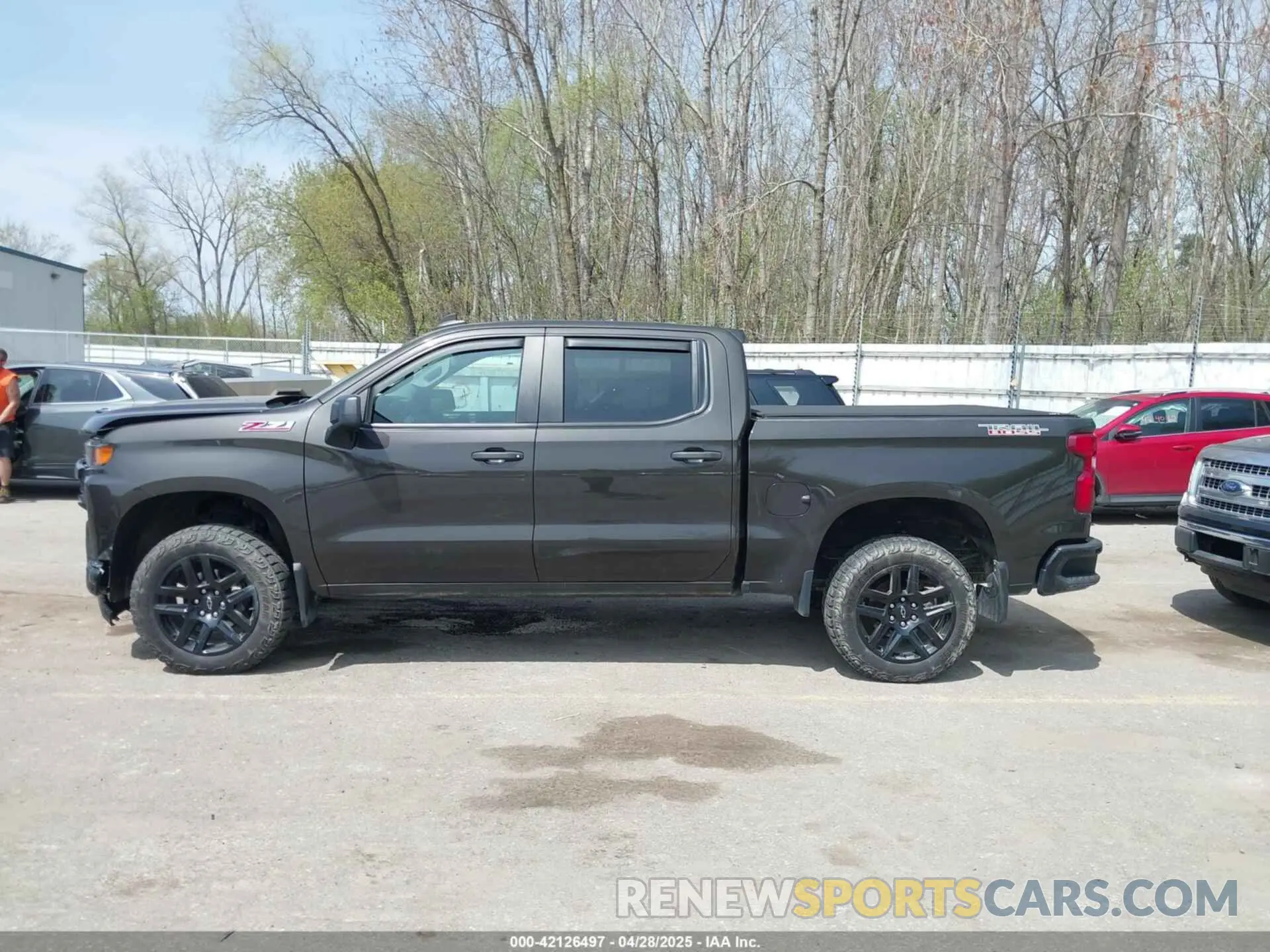 14 fotografías del automóvil dañado 1GCPYCEF1MZ271205 CHEVROLET SILVERADO 1500 2021