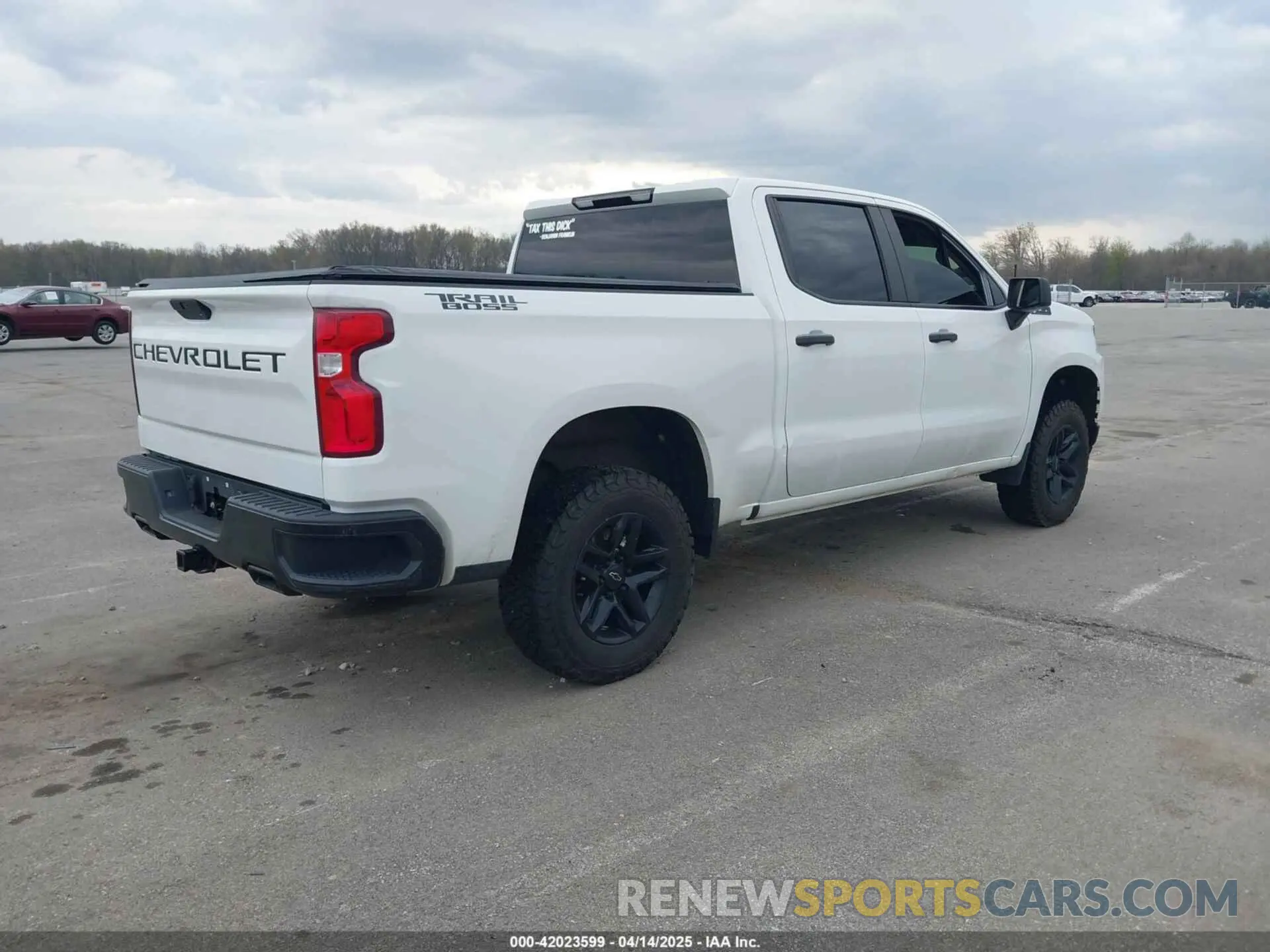 4 fotografías del automóvil dañado 1GCPYCEF2MZ338488 CHEVROLET SILVERADO 1500 2021