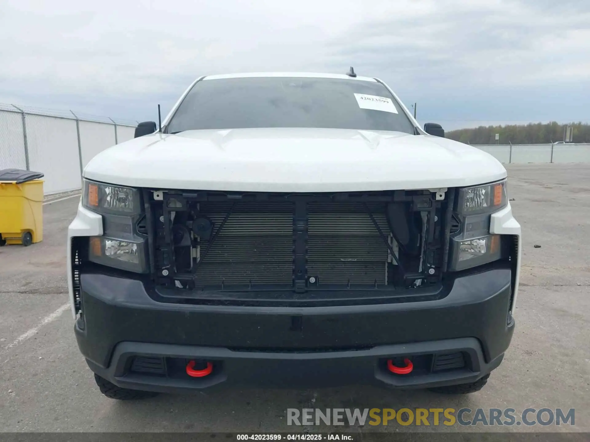 6 fotografías del automóvil dañado 1GCPYCEF2MZ338488 CHEVROLET SILVERADO 1500 2021
