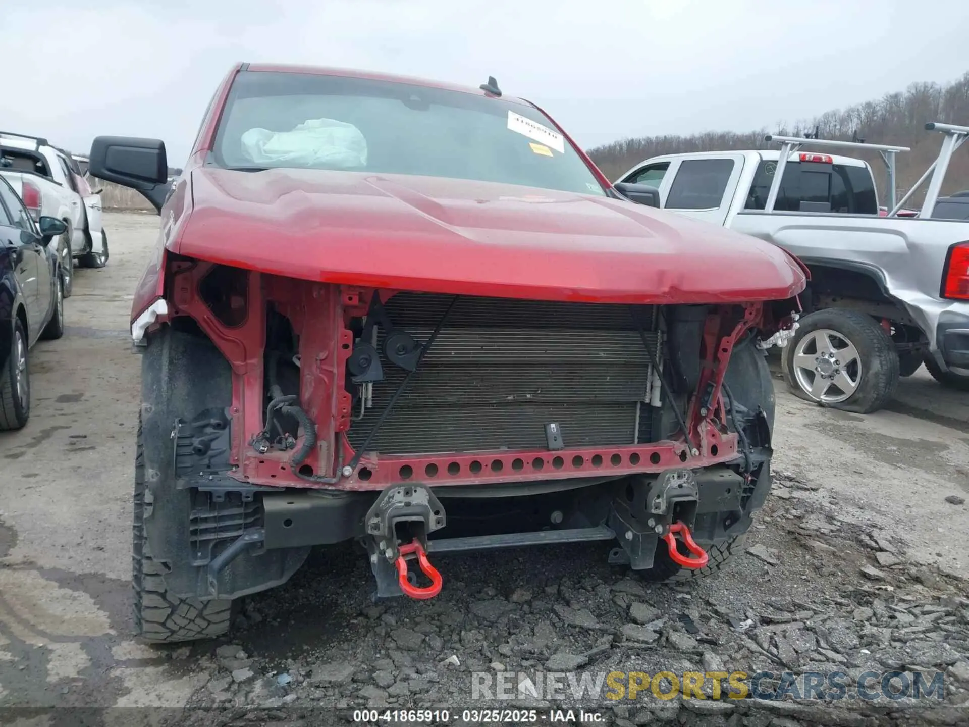 13 fotografías del automóvil dañado 1GCPYCEF3MZ375047 CHEVROLET SILVERADO 1500 2021