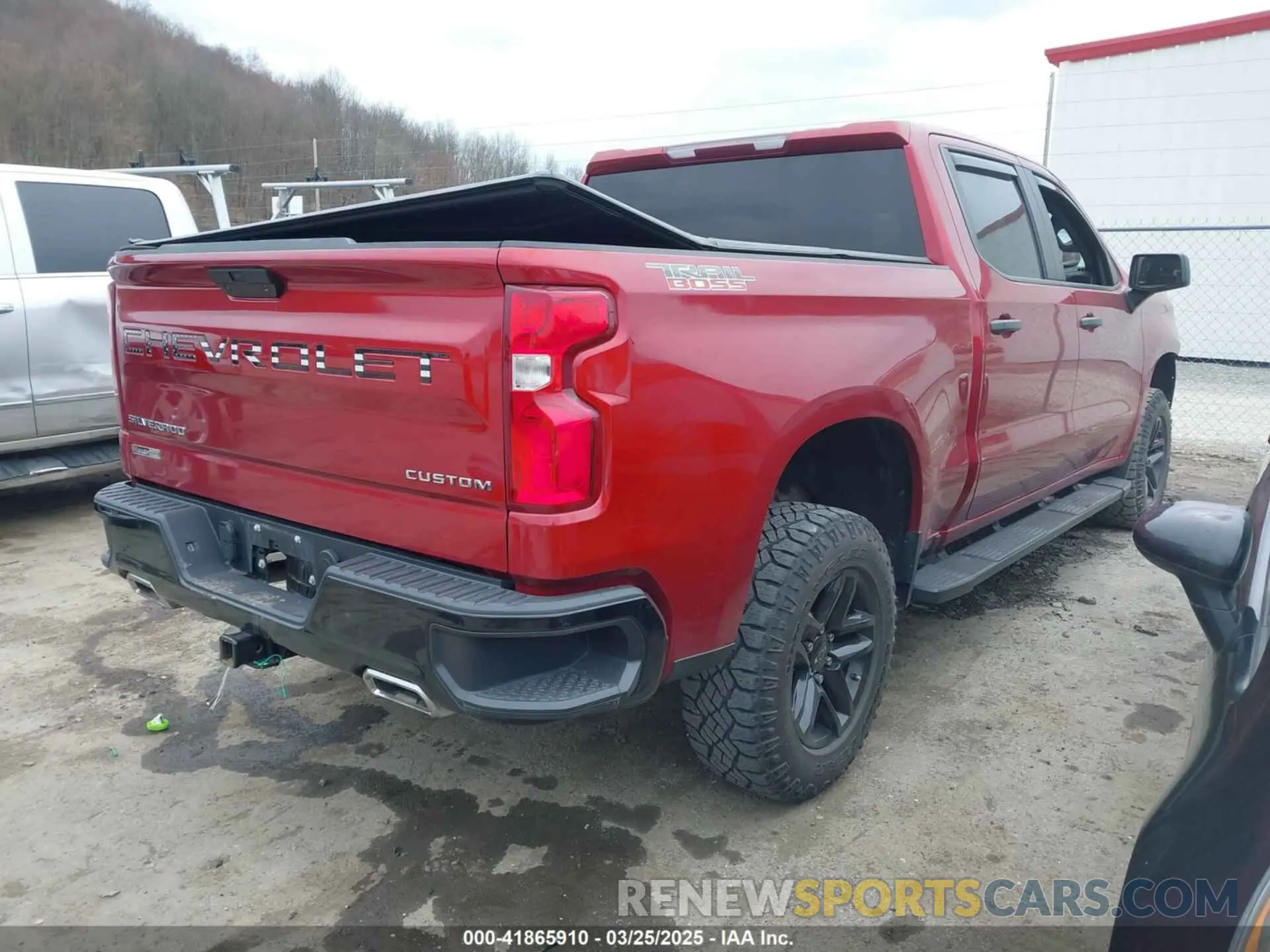 4 fotografías del automóvil dañado 1GCPYCEF3MZ375047 CHEVROLET SILVERADO 1500 2021