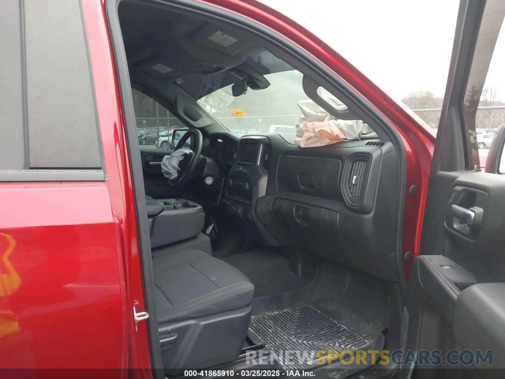 5 fotografías del automóvil dañado 1GCPYCEF3MZ375047 CHEVROLET SILVERADO 1500 2021