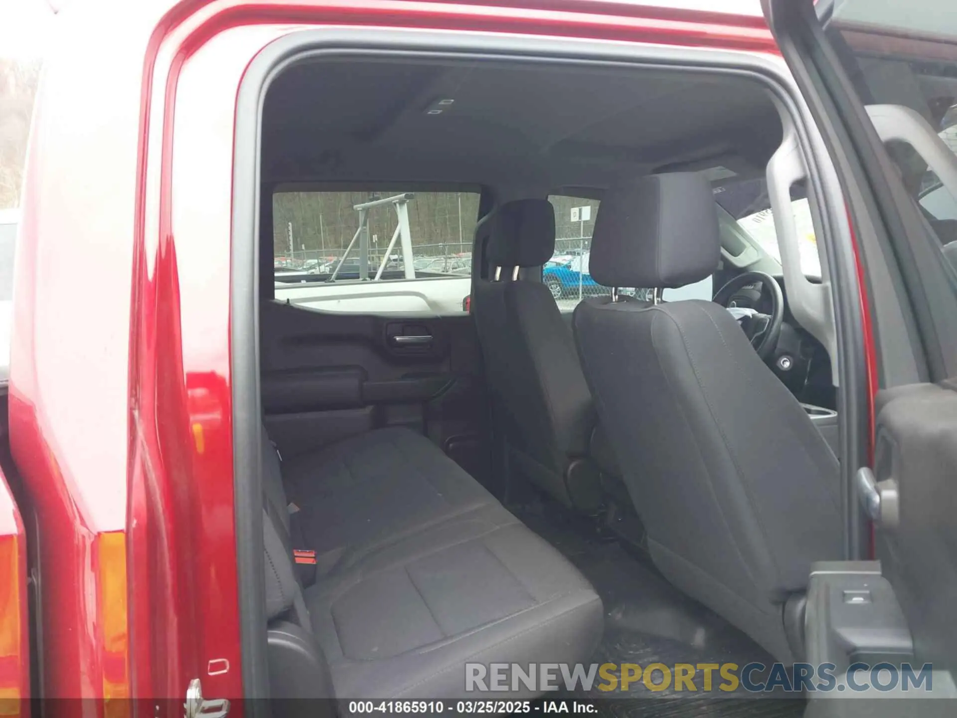 8 fotografías del automóvil dañado 1GCPYCEF3MZ375047 CHEVROLET SILVERADO 1500 2021