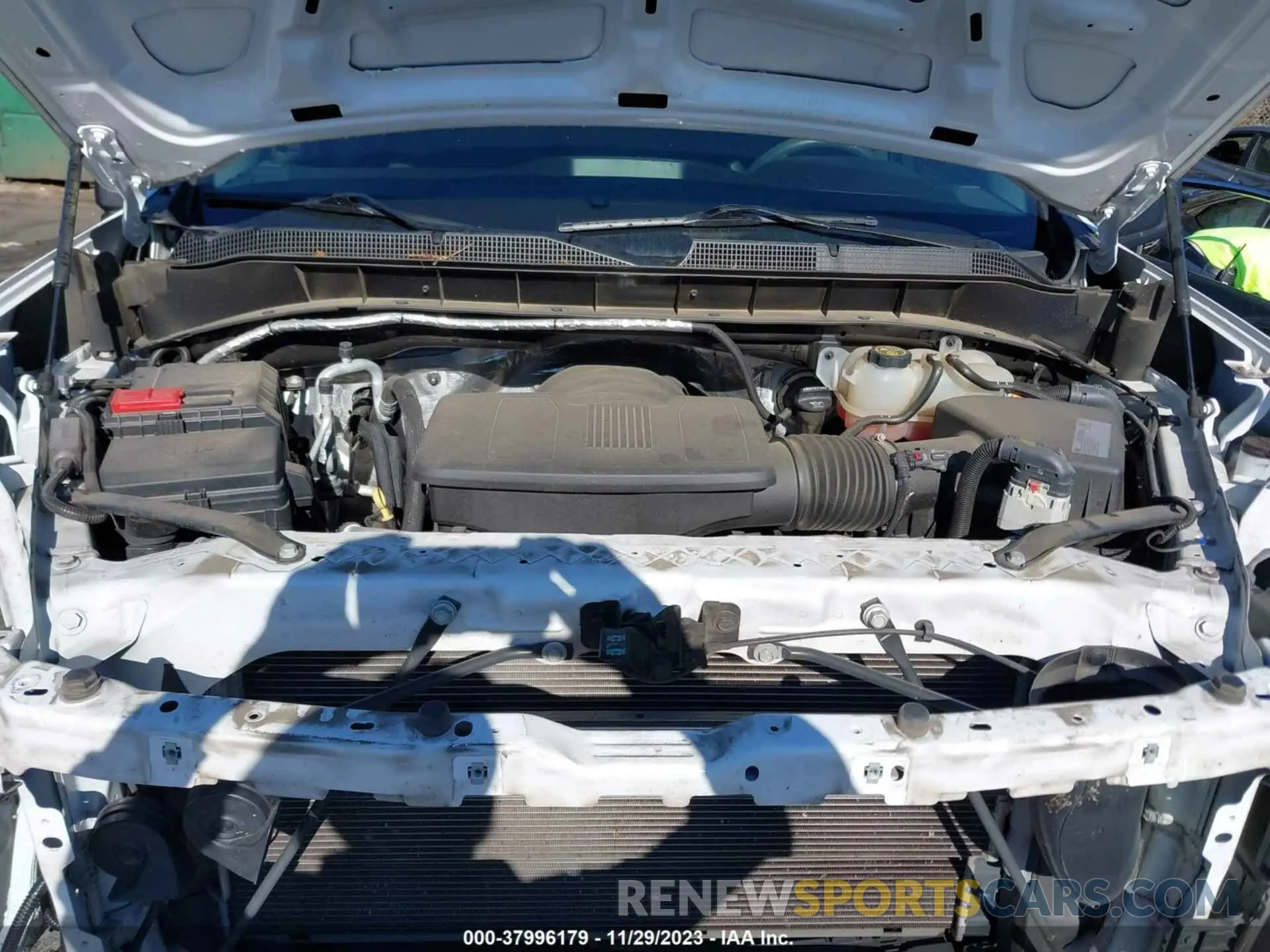 10 fotografías del automóvil dañado 1GCPYCEF5MZ233265 CHEVROLET SILVERADO 1500 2021