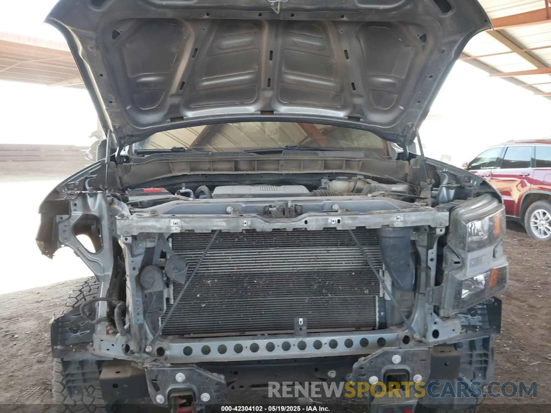 10 fotografías del automóvil dañado 1GCPYCEF5MZ260045 CHEVROLET SILVERADO 1500 2021