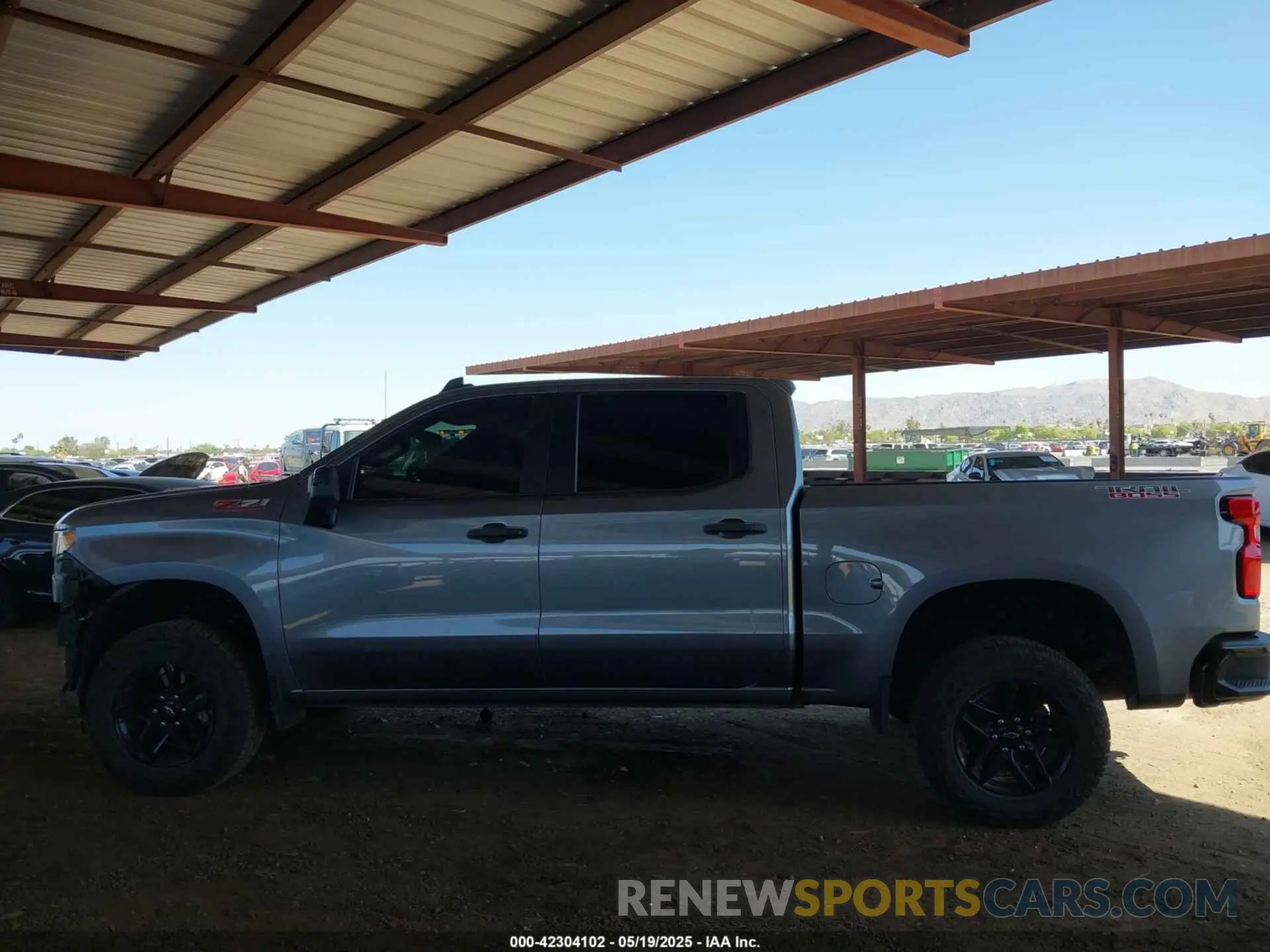 15 fotografías del automóvil dañado 1GCPYCEF5MZ260045 CHEVROLET SILVERADO 1500 2021