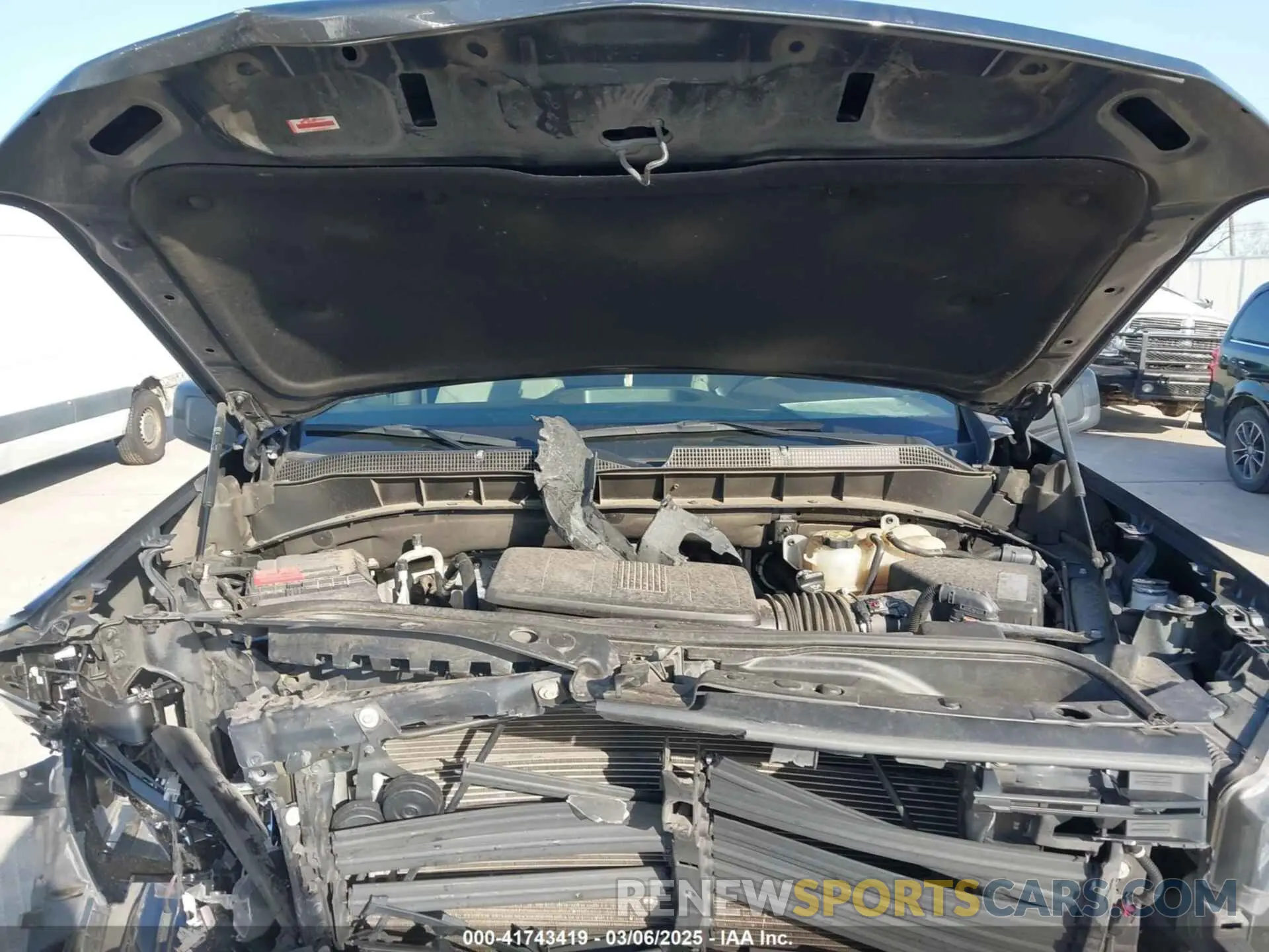 10 fotografías del automóvil dañado 1GCPYFED3MZ132225 CHEVROLET SILVERADO 1500 2021