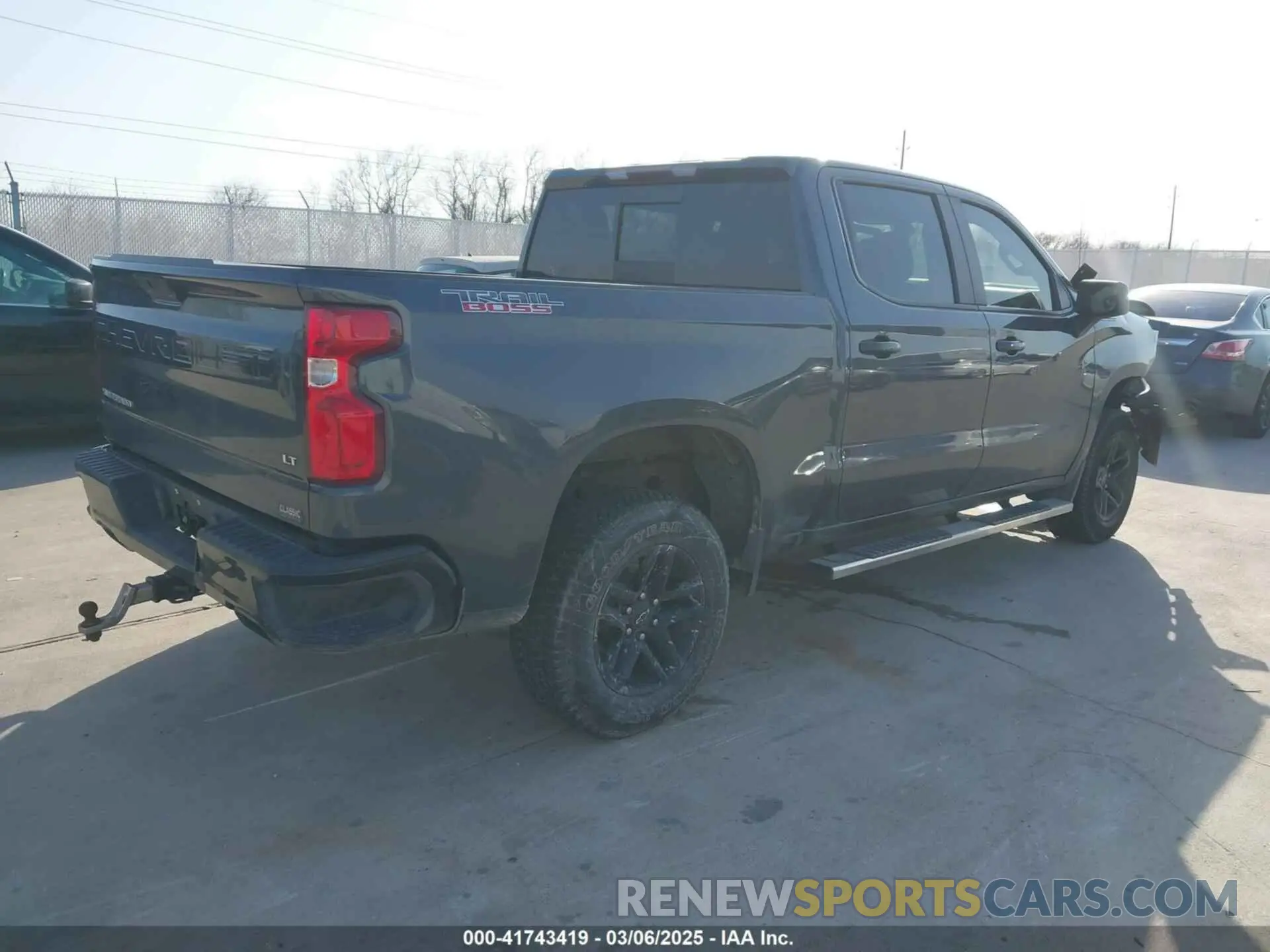 4 fotografías del automóvil dañado 1GCPYFED3MZ132225 CHEVROLET SILVERADO 1500 2021