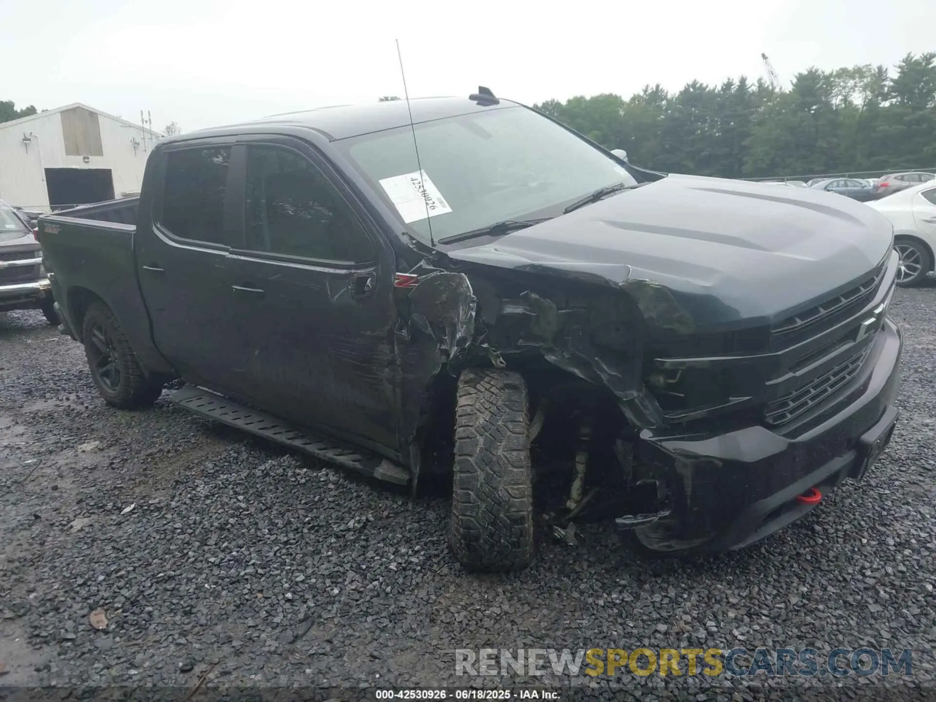 1 fotografías del automóvil dañado 1GCPYFED3MZ227951 CHEVROLET SILVERADO 1500 2021
