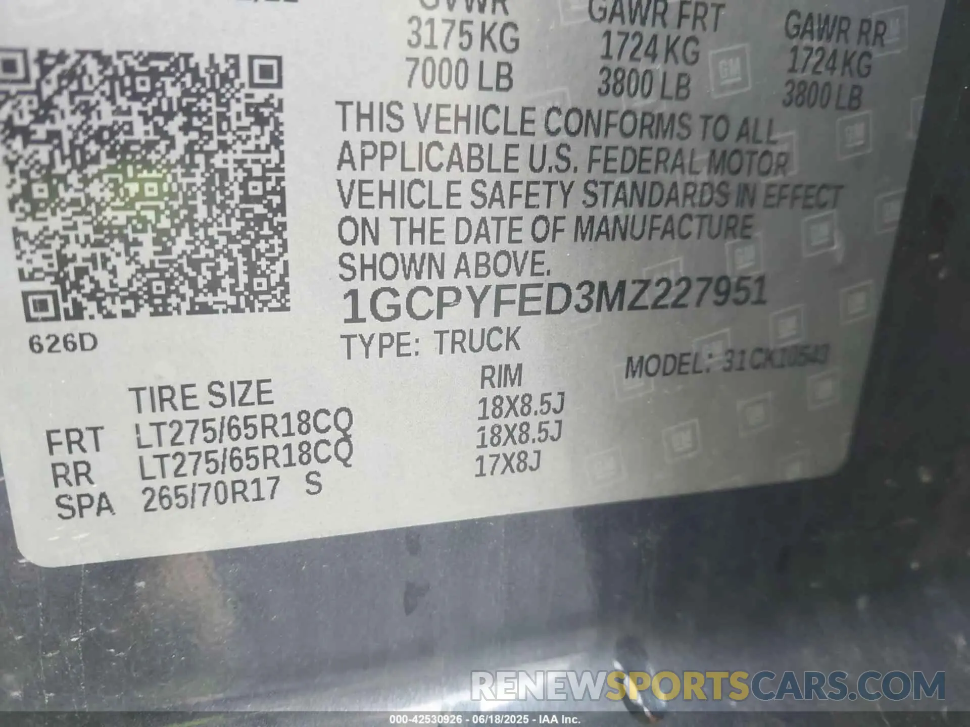 9 fotografías del automóvil dañado 1GCPYFED3MZ227951 CHEVROLET SILVERADO 1500 2021