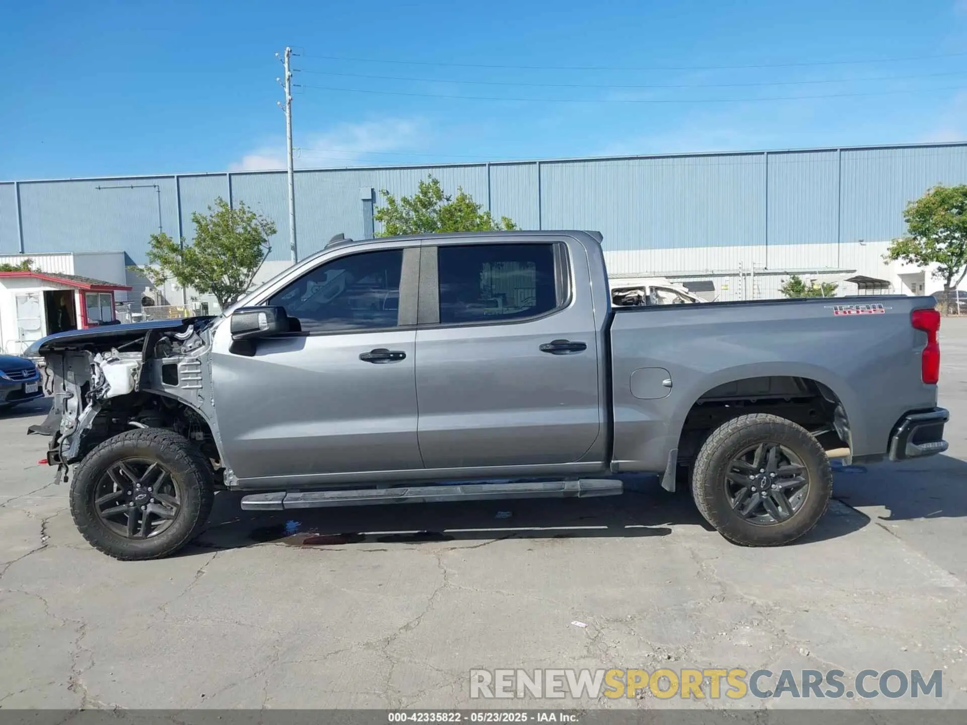 15 fotografías del automóvil dañado 1GCPYFED5MZ120402 CHEVROLET SILVERADO 1500 2021