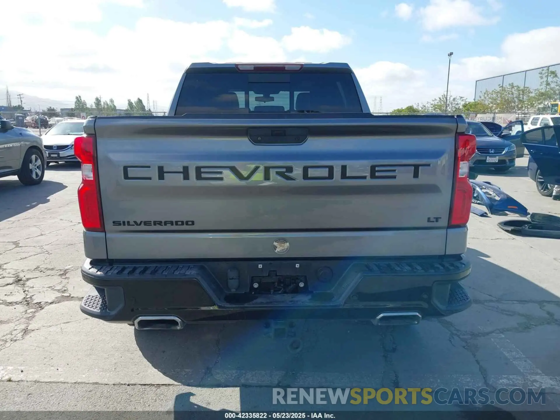 17 fotografías del automóvil dañado 1GCPYFED5MZ120402 CHEVROLET SILVERADO 1500 2021