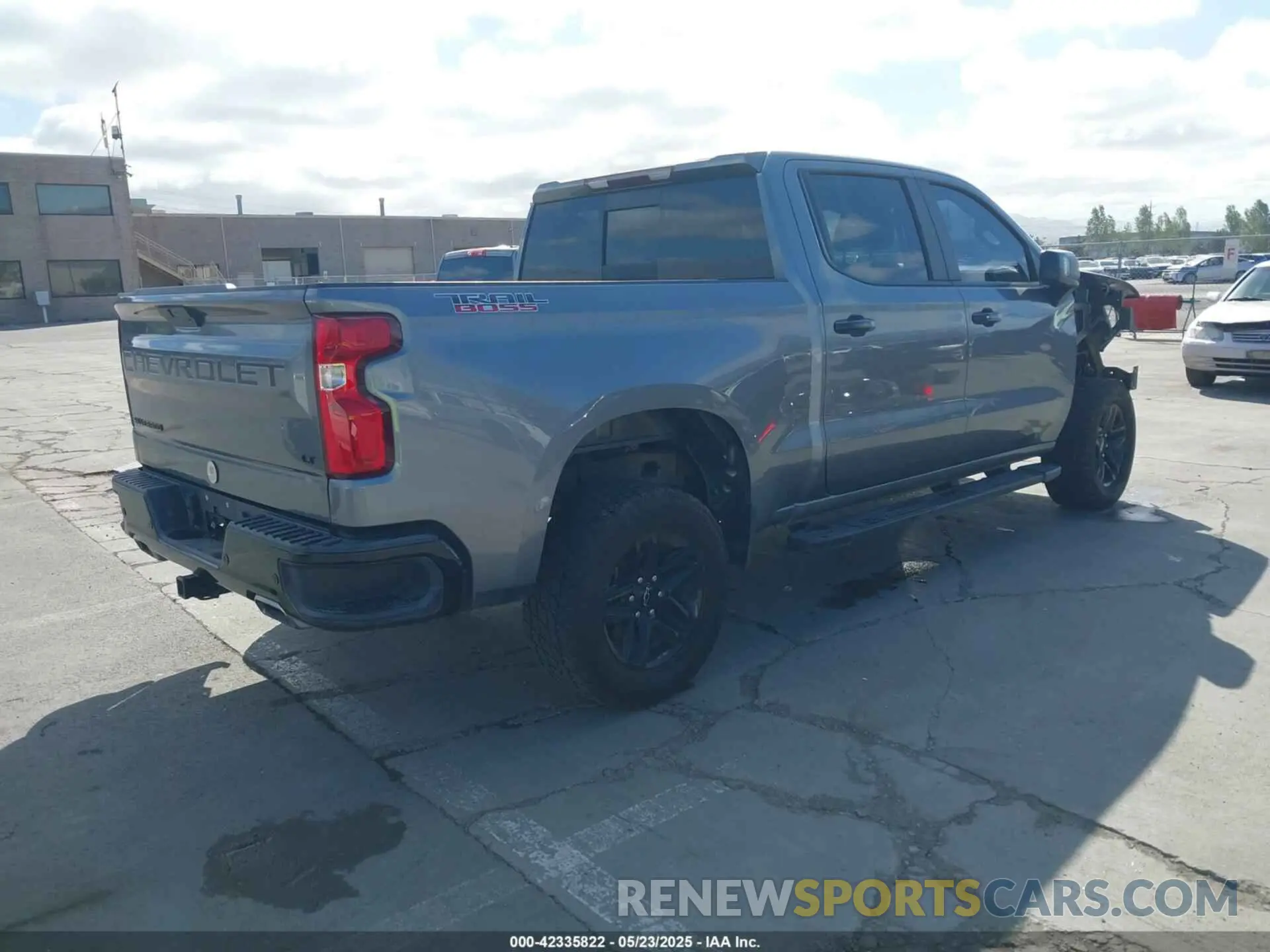 4 fotografías del automóvil dañado 1GCPYFED5MZ120402 CHEVROLET SILVERADO 1500 2021