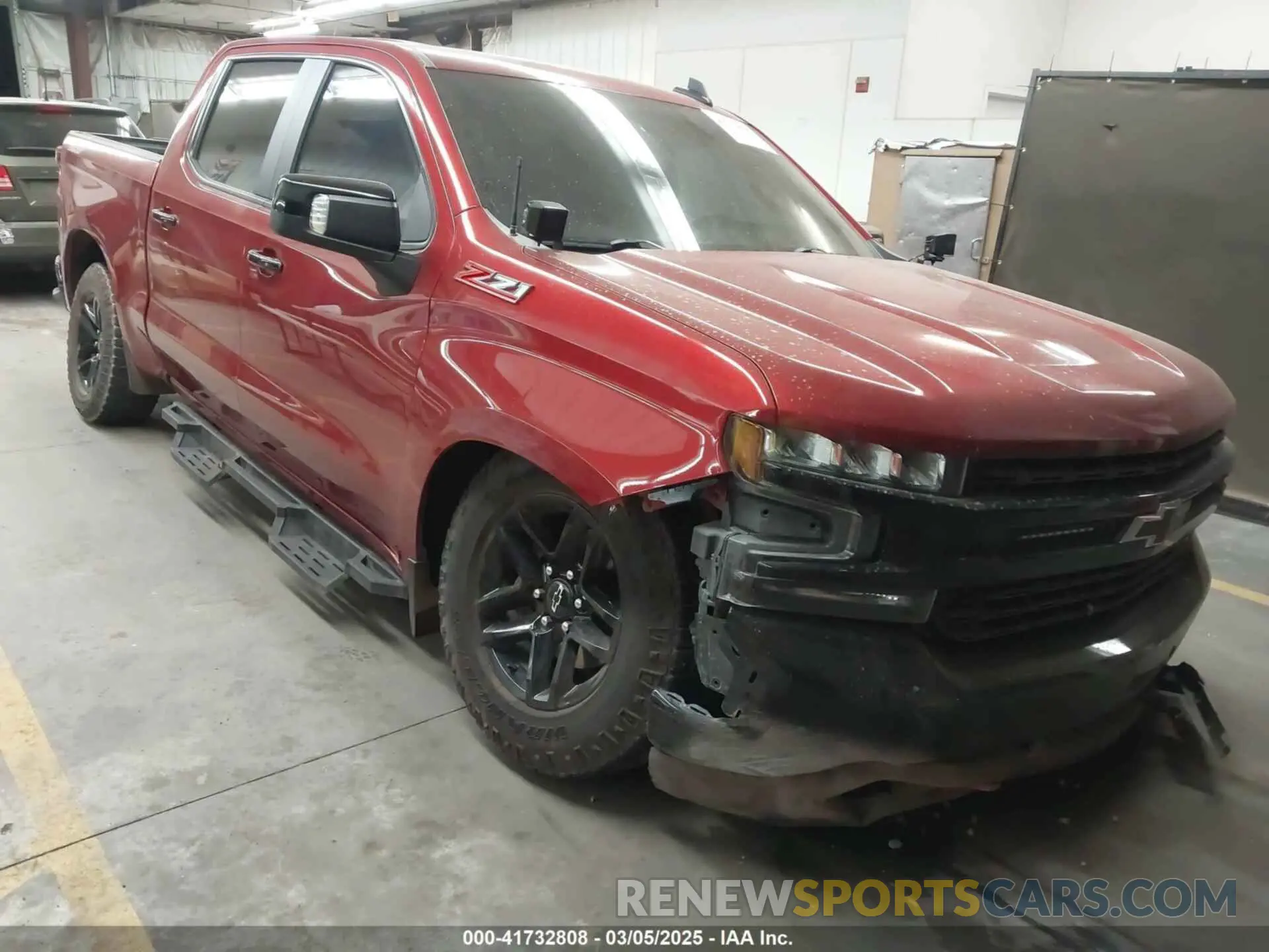 1 fotografías del automóvil dañado 1GCPYFED8MZ167911 CHEVROLET SILVERADO 1500 2021