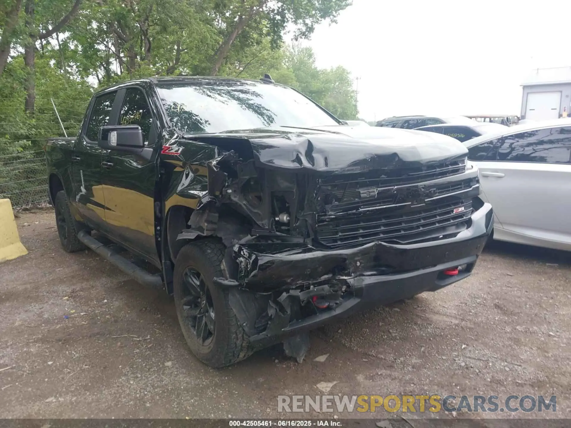 1 fotografías del automóvil dañado 1GCPYFED8MZ208280 CHEVROLET SILVERADO 1500 2021
