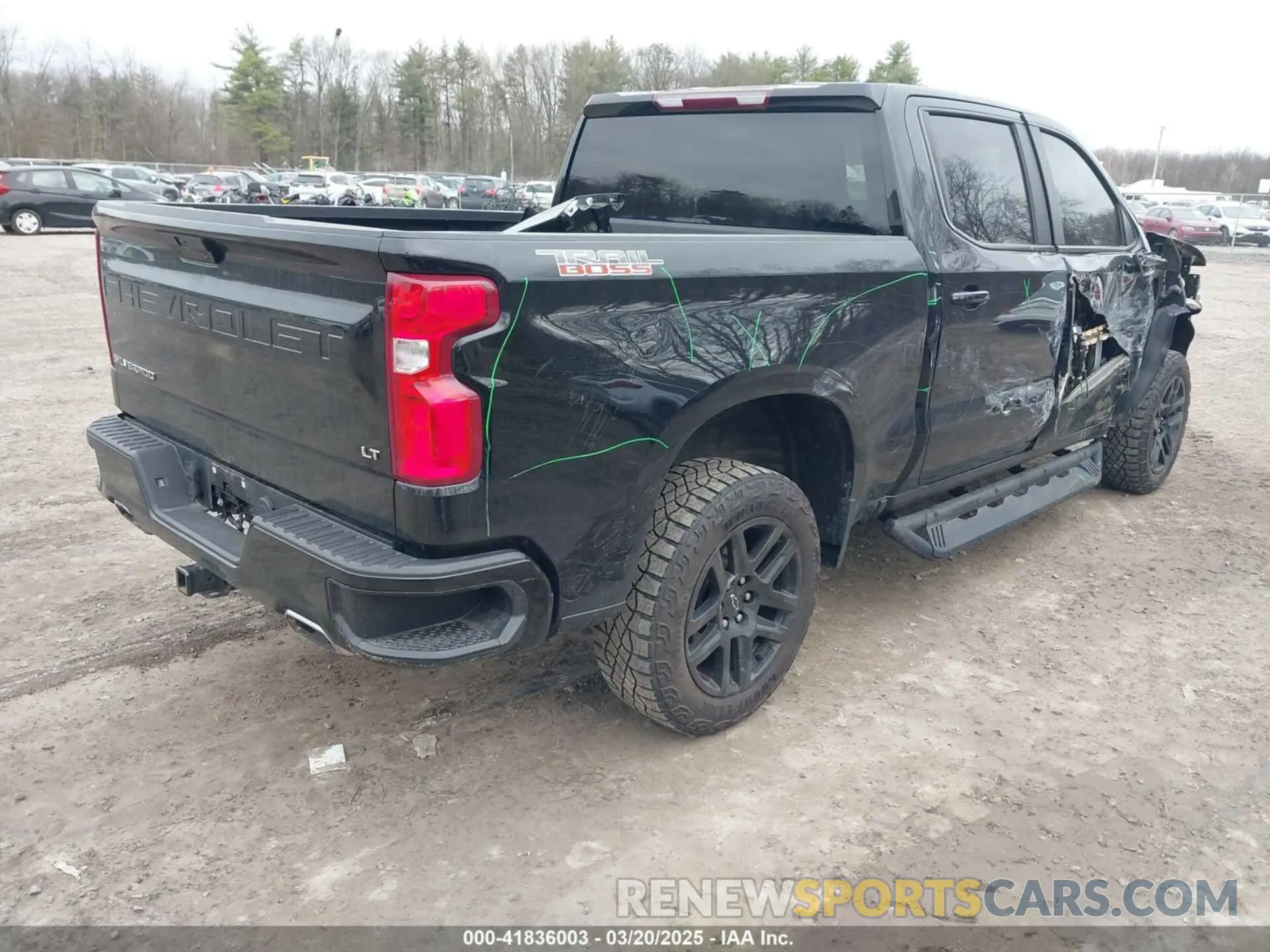 4 fotografías del automóvil dañado 1GCPYFED8MZ374511 CHEVROLET SILVERADO 1500 2021
