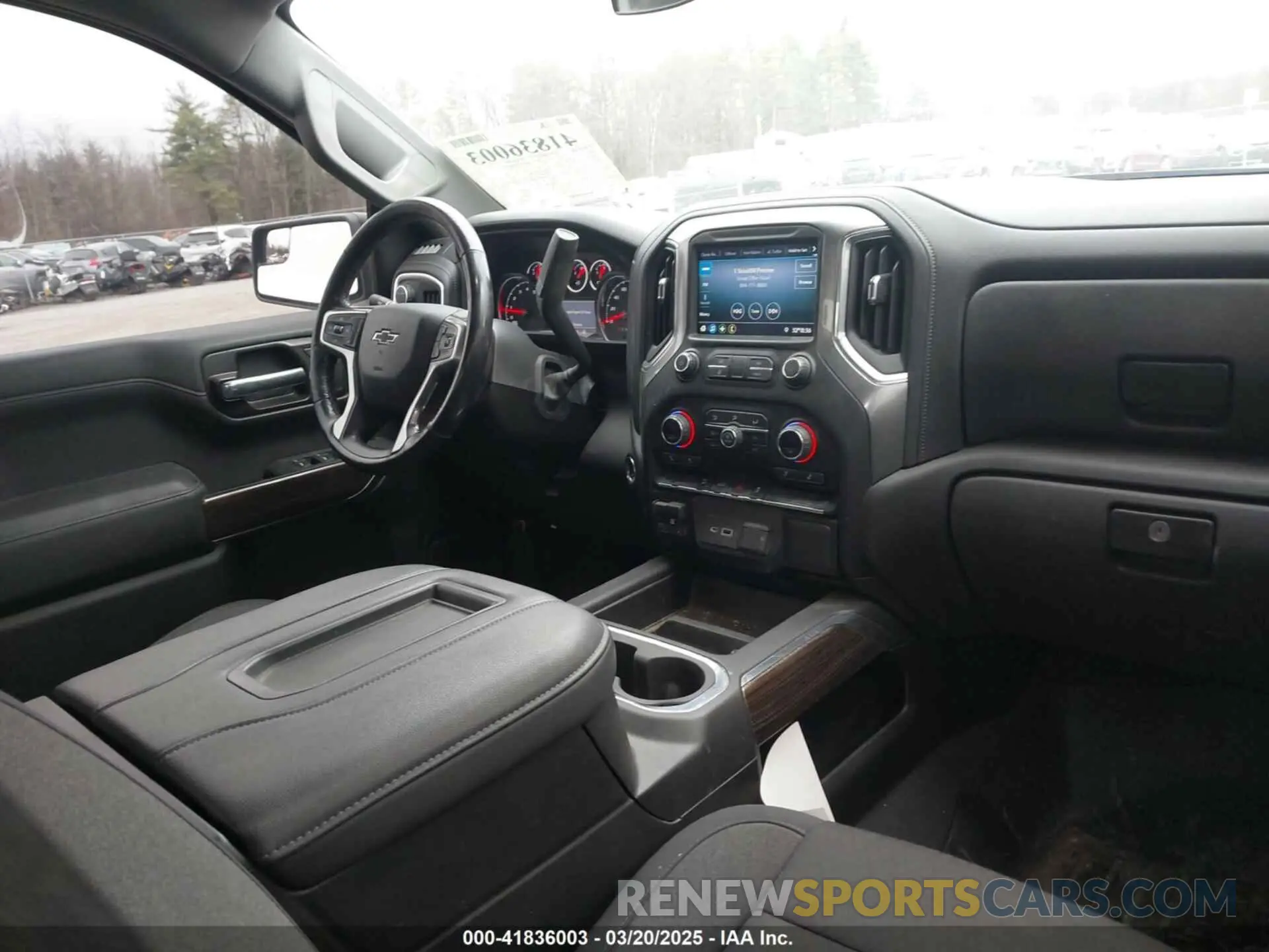 5 fotografías del automóvil dañado 1GCPYFED8MZ374511 CHEVROLET SILVERADO 1500 2021