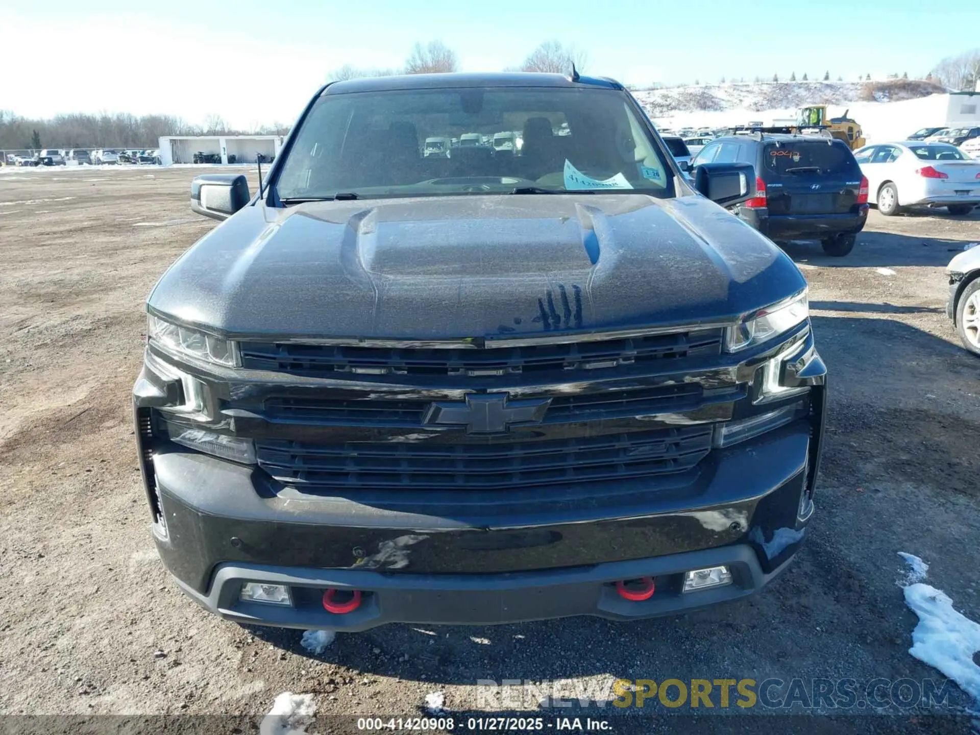 12 fotografías del automóvil dañado 1GCPYFED9MZ183759 CHEVROLET SILVERADO 1500 2021