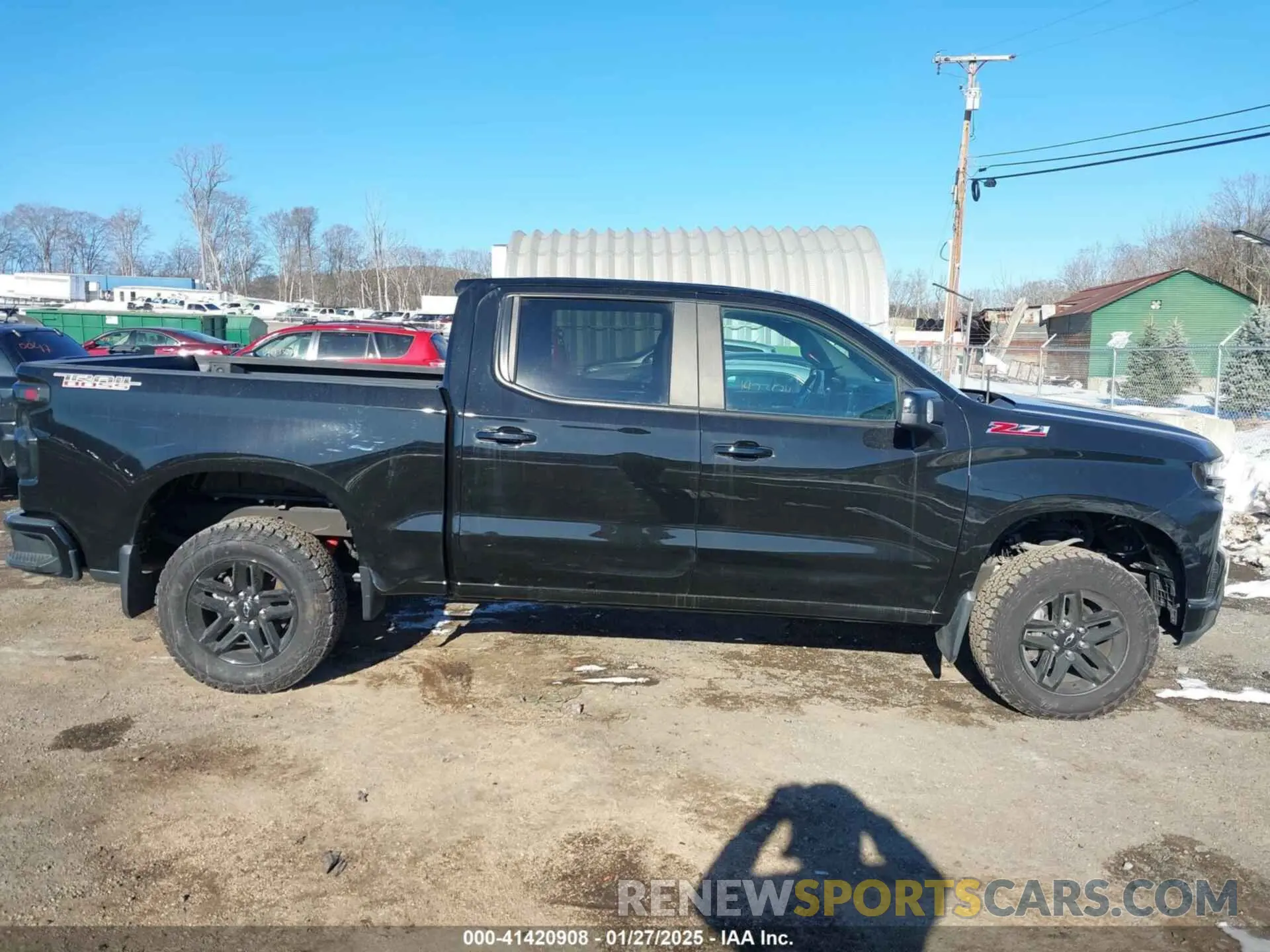 13 fotografías del automóvil dañado 1GCPYFED9MZ183759 CHEVROLET SILVERADO 1500 2021
