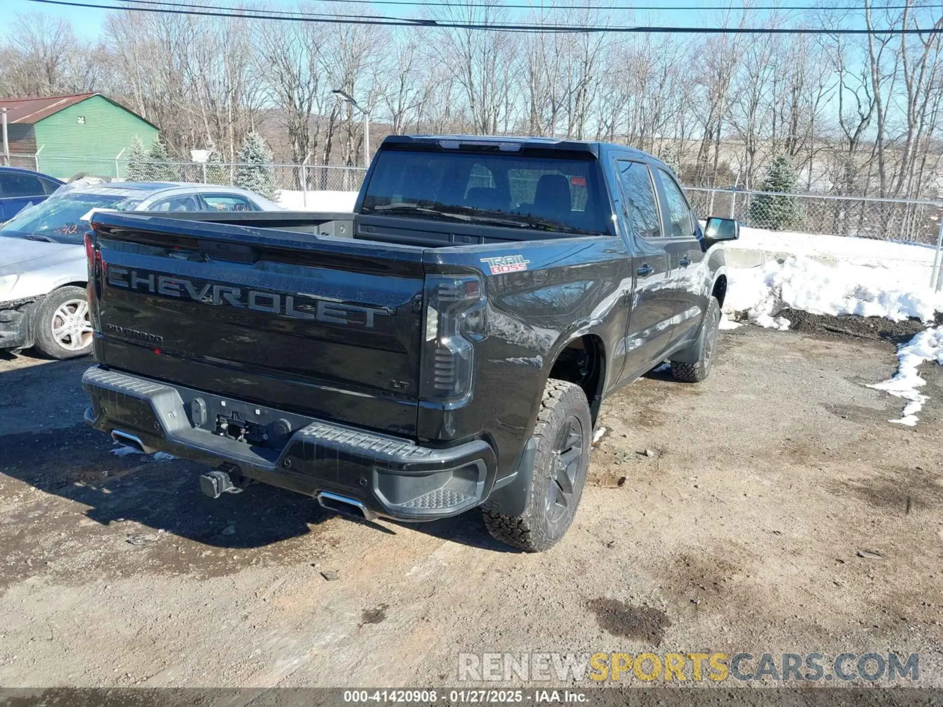 4 fotografías del automóvil dañado 1GCPYFED9MZ183759 CHEVROLET SILVERADO 1500 2021