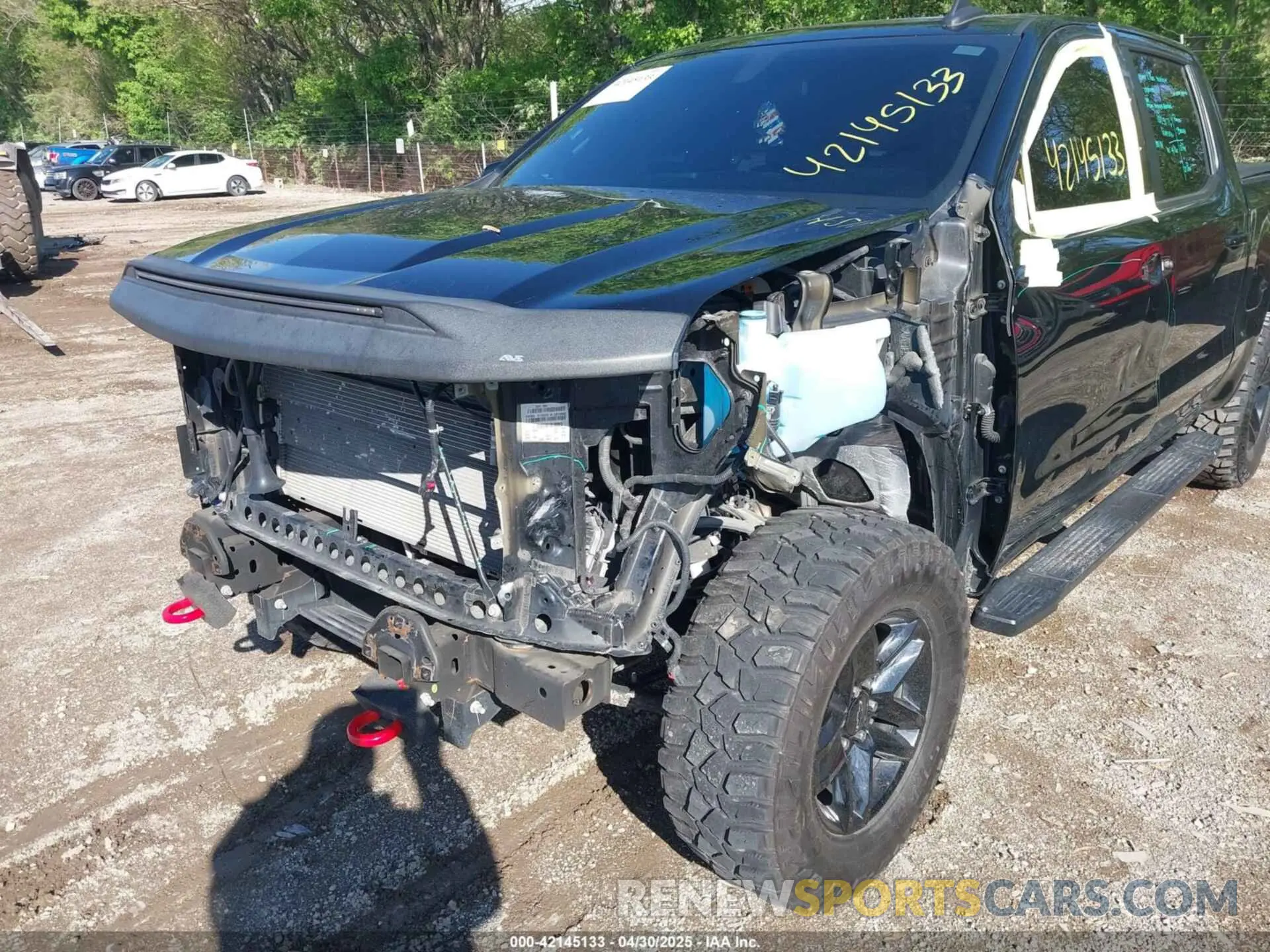 6 fotografías del automóvil dañado 1GCPYFED9MZ193451 CHEVROLET SILVERADO 1500 2021