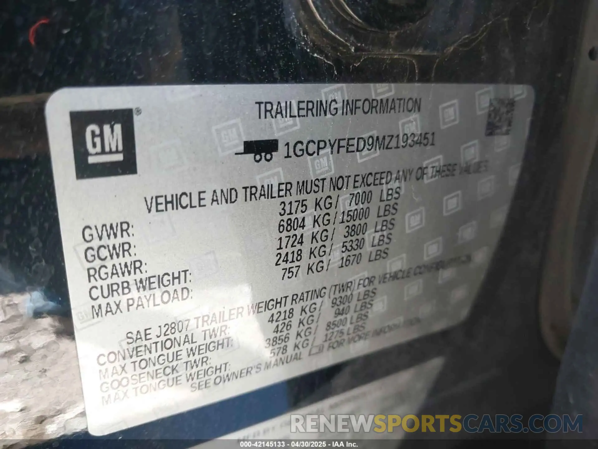 9 fotografías del automóvil dañado 1GCPYFED9MZ193451 CHEVROLET SILVERADO 1500 2021