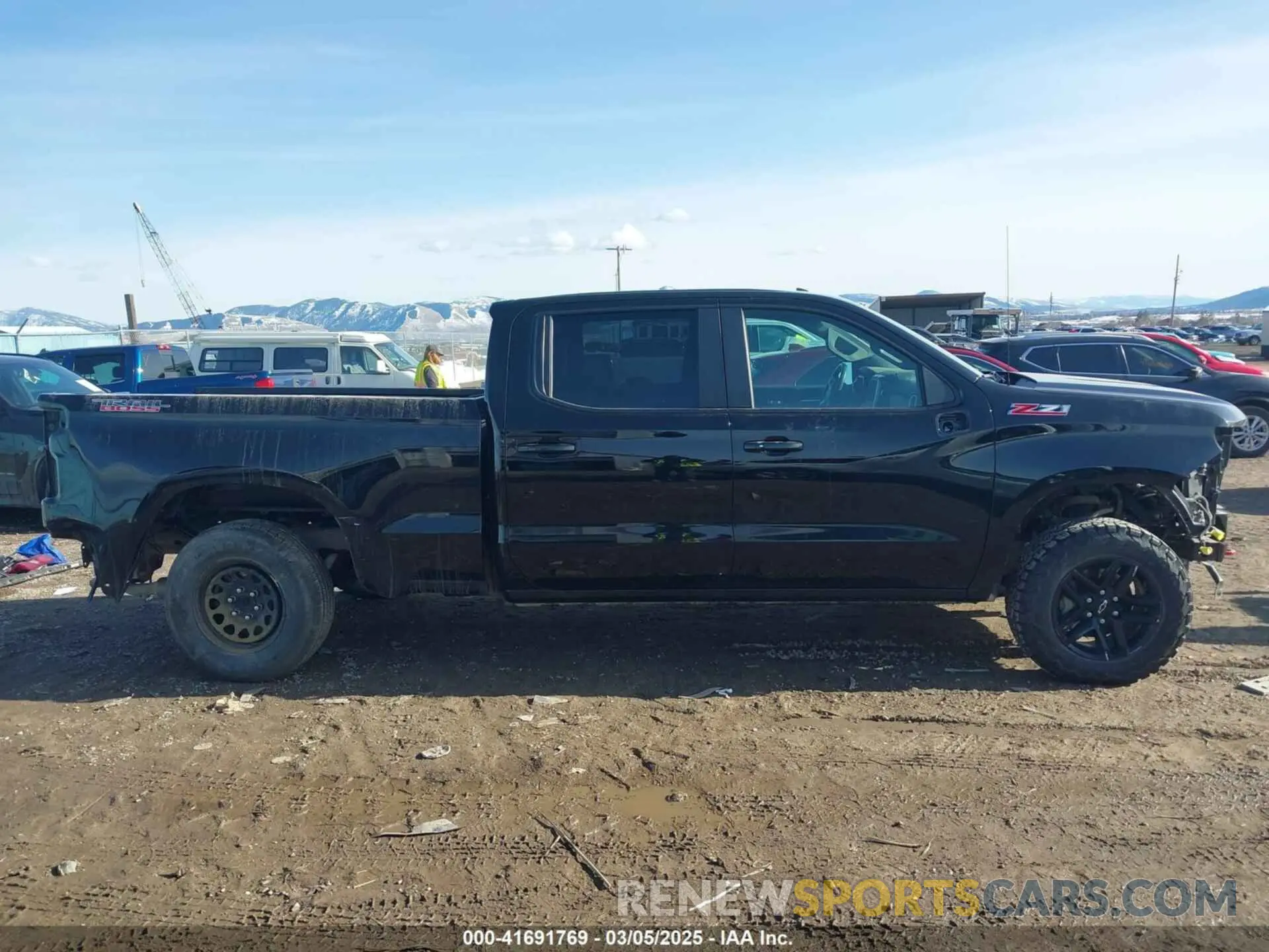 14 fotografías del automóvil dañado 1GCPYFEL1MZ189806 CHEVROLET SILVERADO 1500 2021