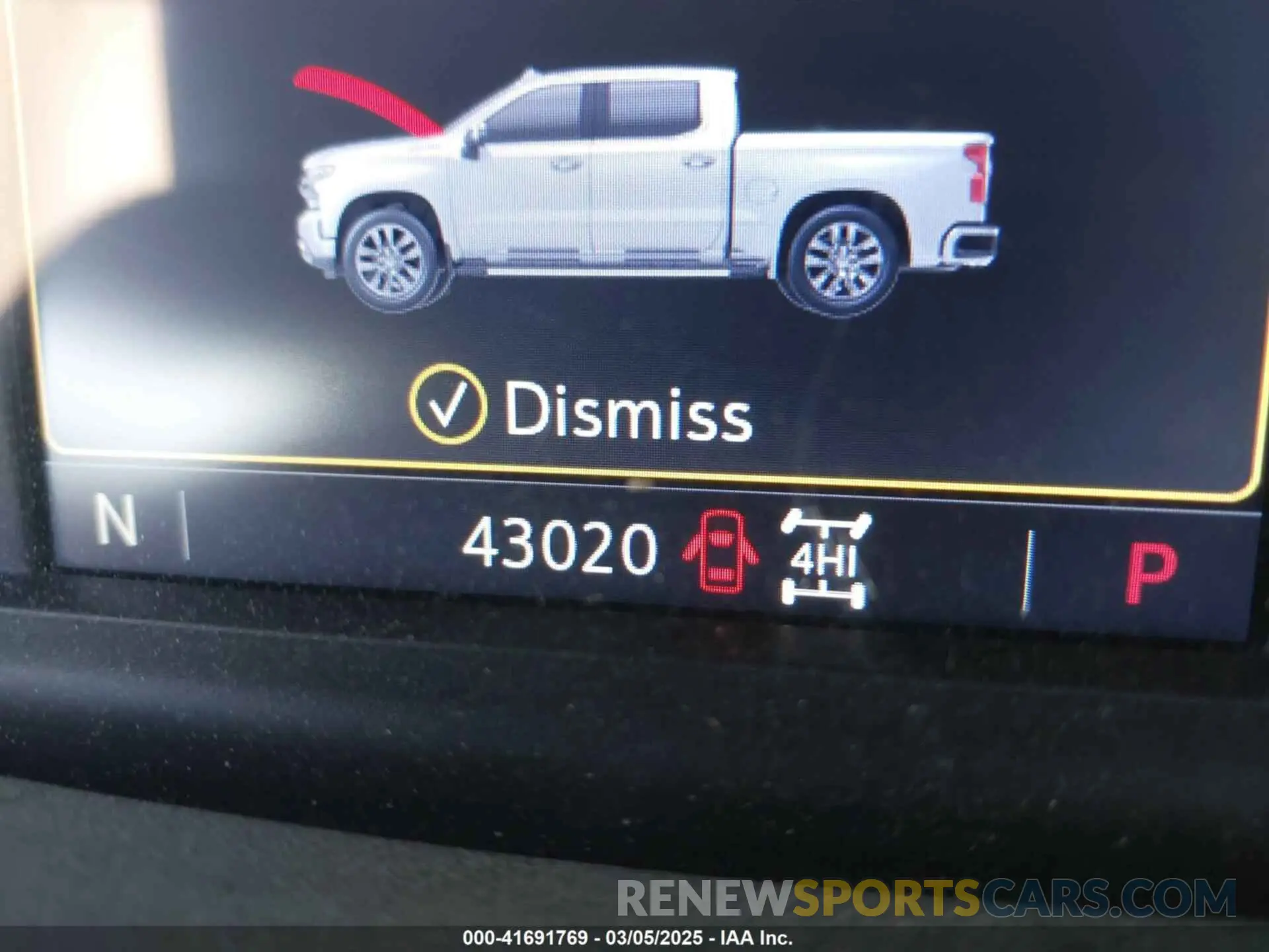 16 fotografías del automóvil dañado 1GCPYFEL1MZ189806 CHEVROLET SILVERADO 1500 2021