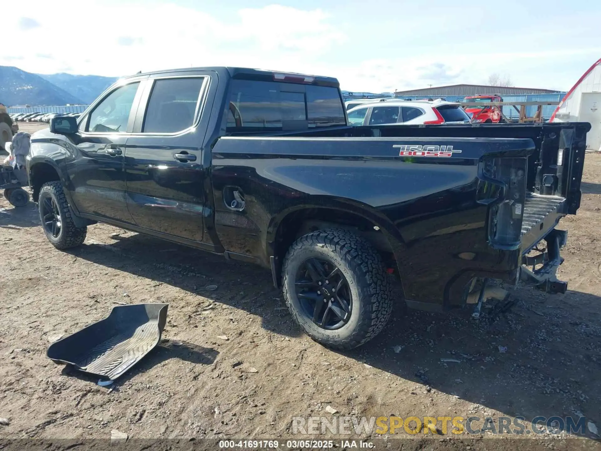 3 fotografías del automóvil dañado 1GCPYFEL1MZ189806 CHEVROLET SILVERADO 1500 2021