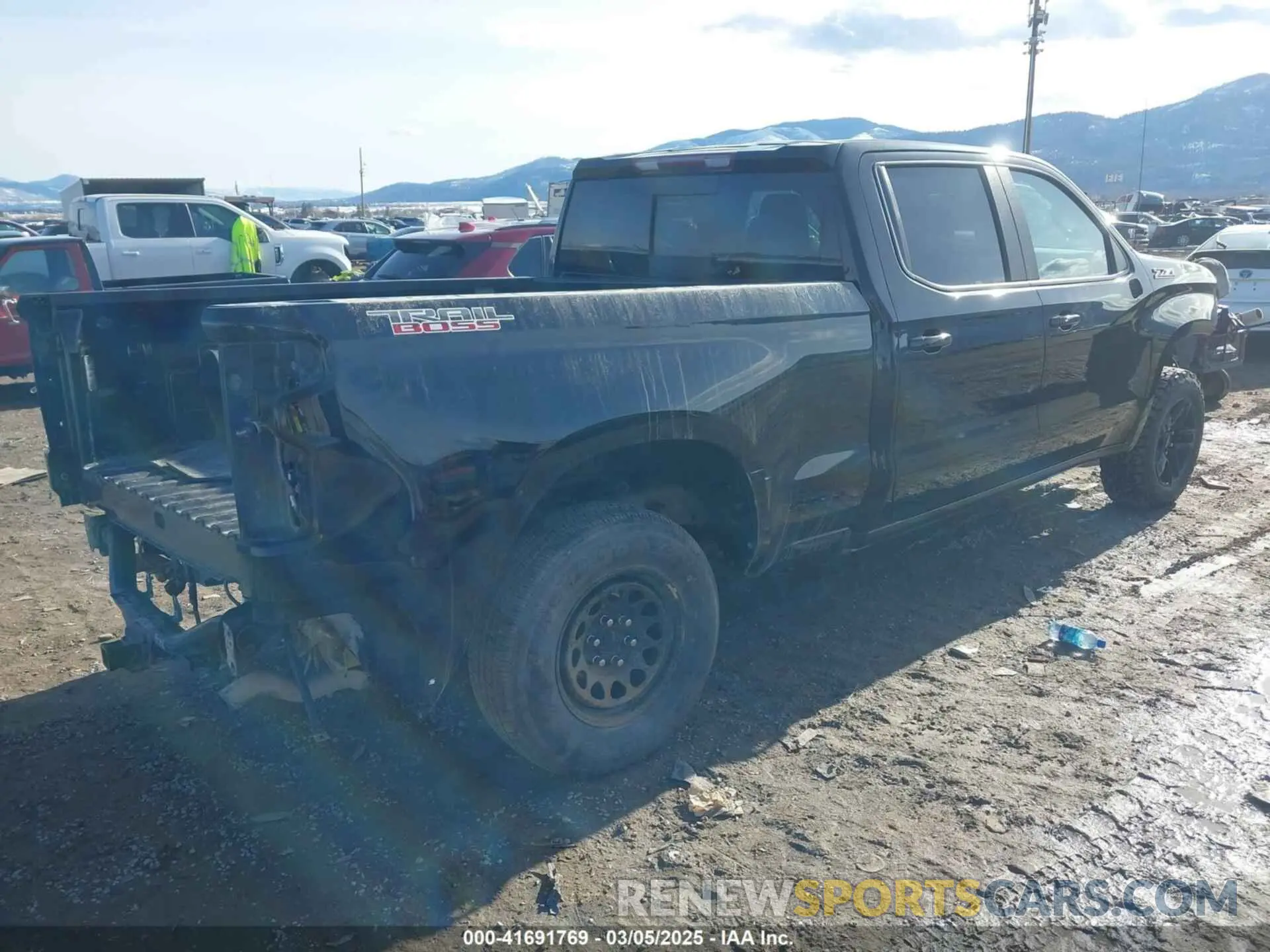 4 fotografías del automóvil dañado 1GCPYFEL1MZ189806 CHEVROLET SILVERADO 1500 2021