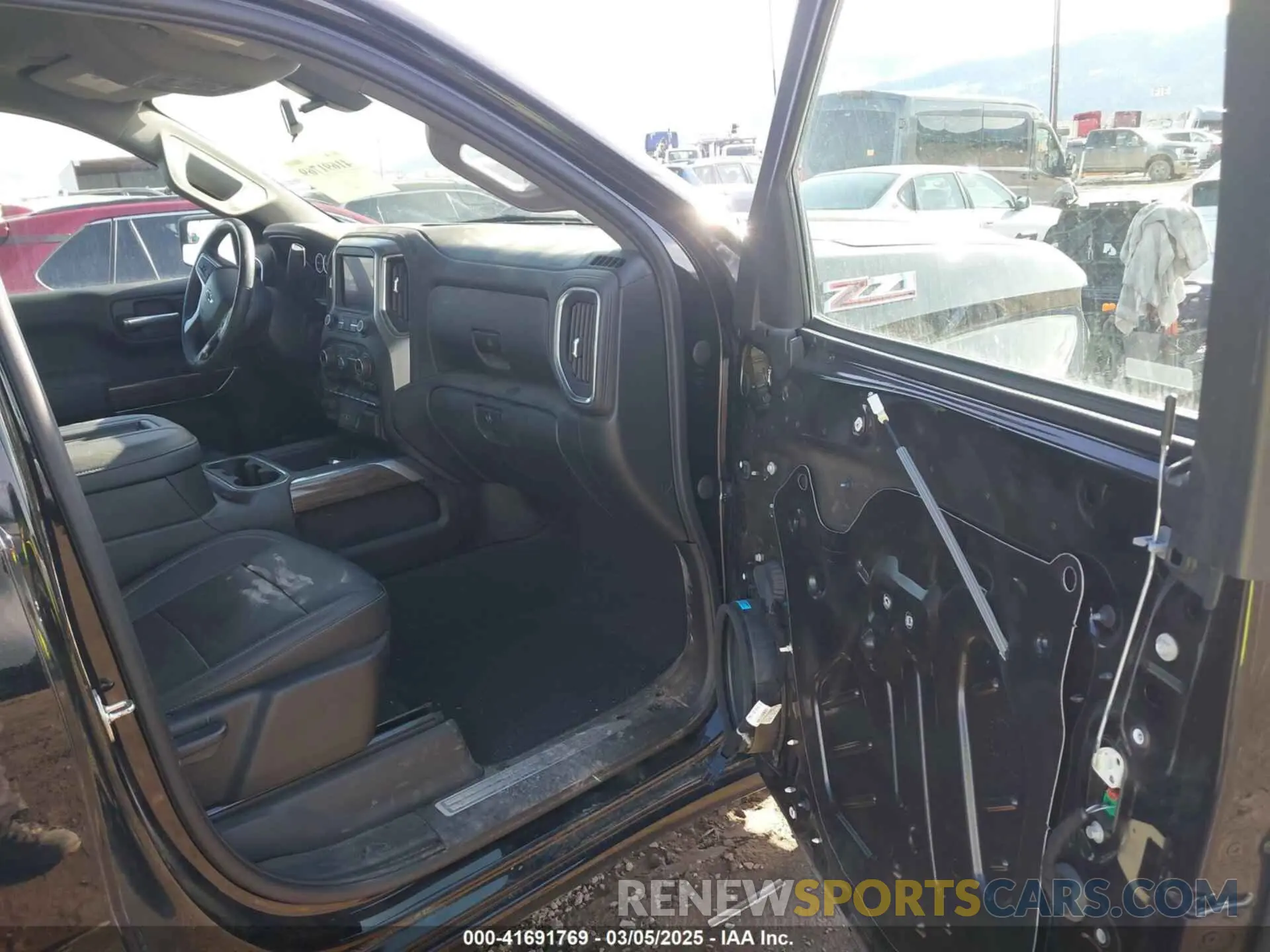 5 fotografías del automóvil dañado 1GCPYFEL1MZ189806 CHEVROLET SILVERADO 1500 2021