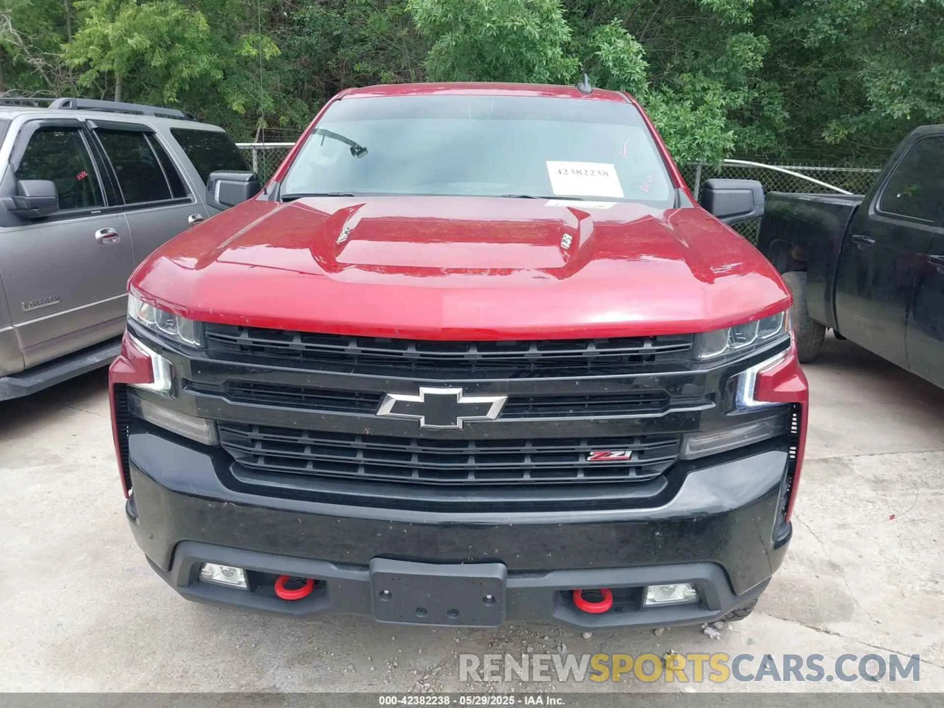 12 fotografías del automóvil dañado 1GCPYFEL2MZ395295 CHEVROLET SILVERADO 1500 2021