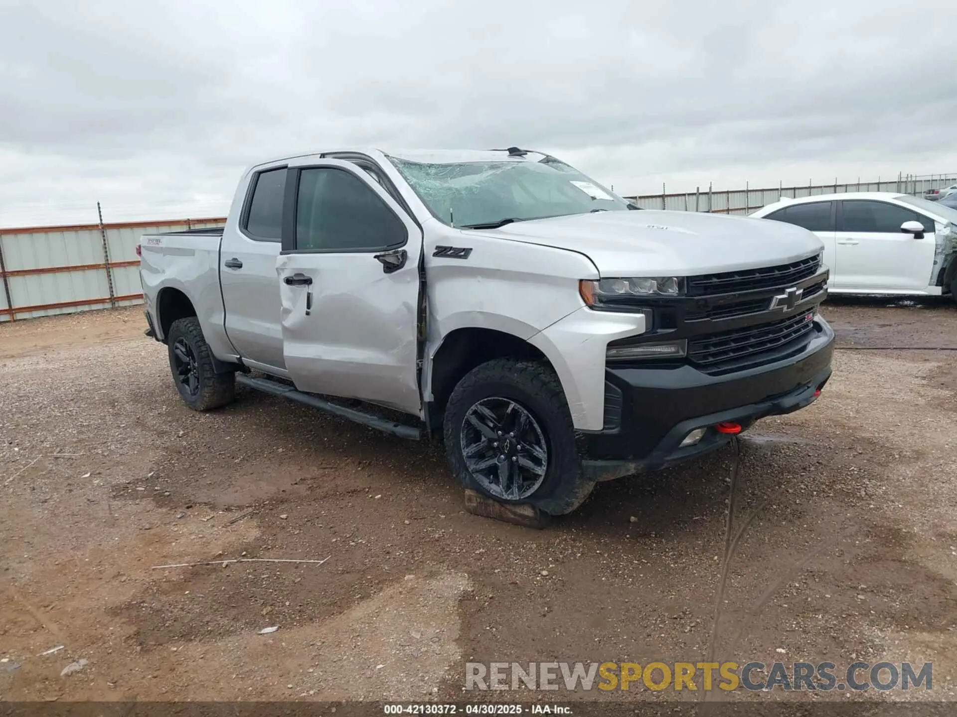 1 fotografías del automóvil dañado 1GCPYFEL4MZ169419 CHEVROLET SILVERADO 1500 2021