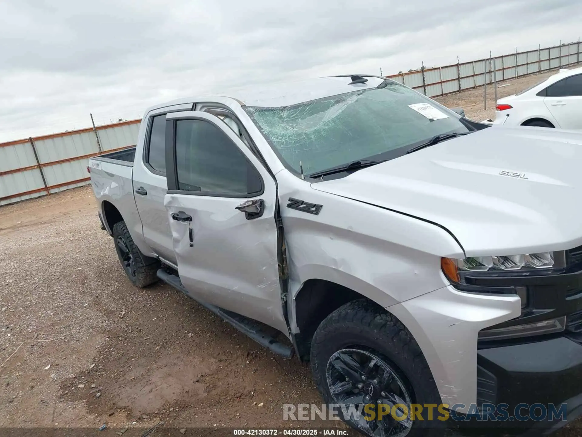 6 fotografías del automóvil dañado 1GCPYFEL4MZ169419 CHEVROLET SILVERADO 1500 2021